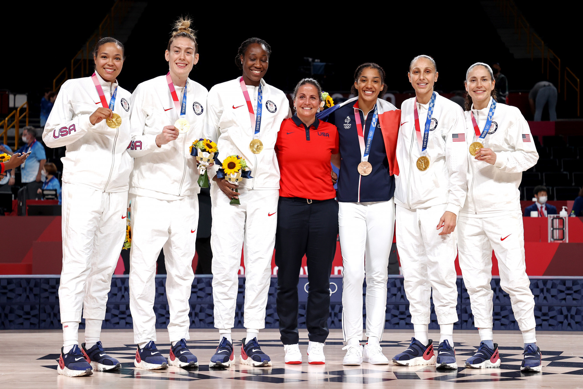 The United States have now won the Olympic gold medal in the women's basketball tournament for seven consecutive Games ©Getty Images