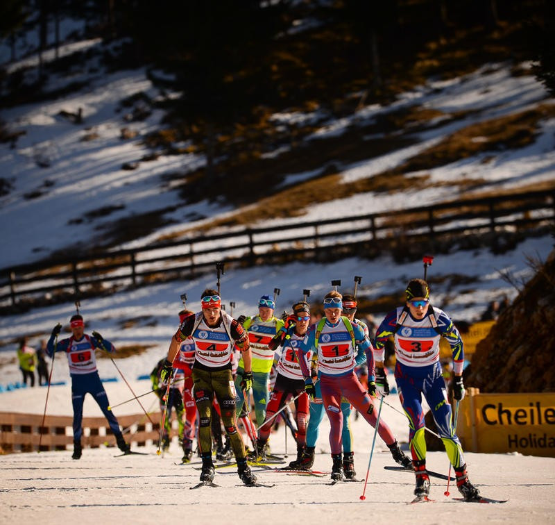 Russia came out on top in the men's junior relay