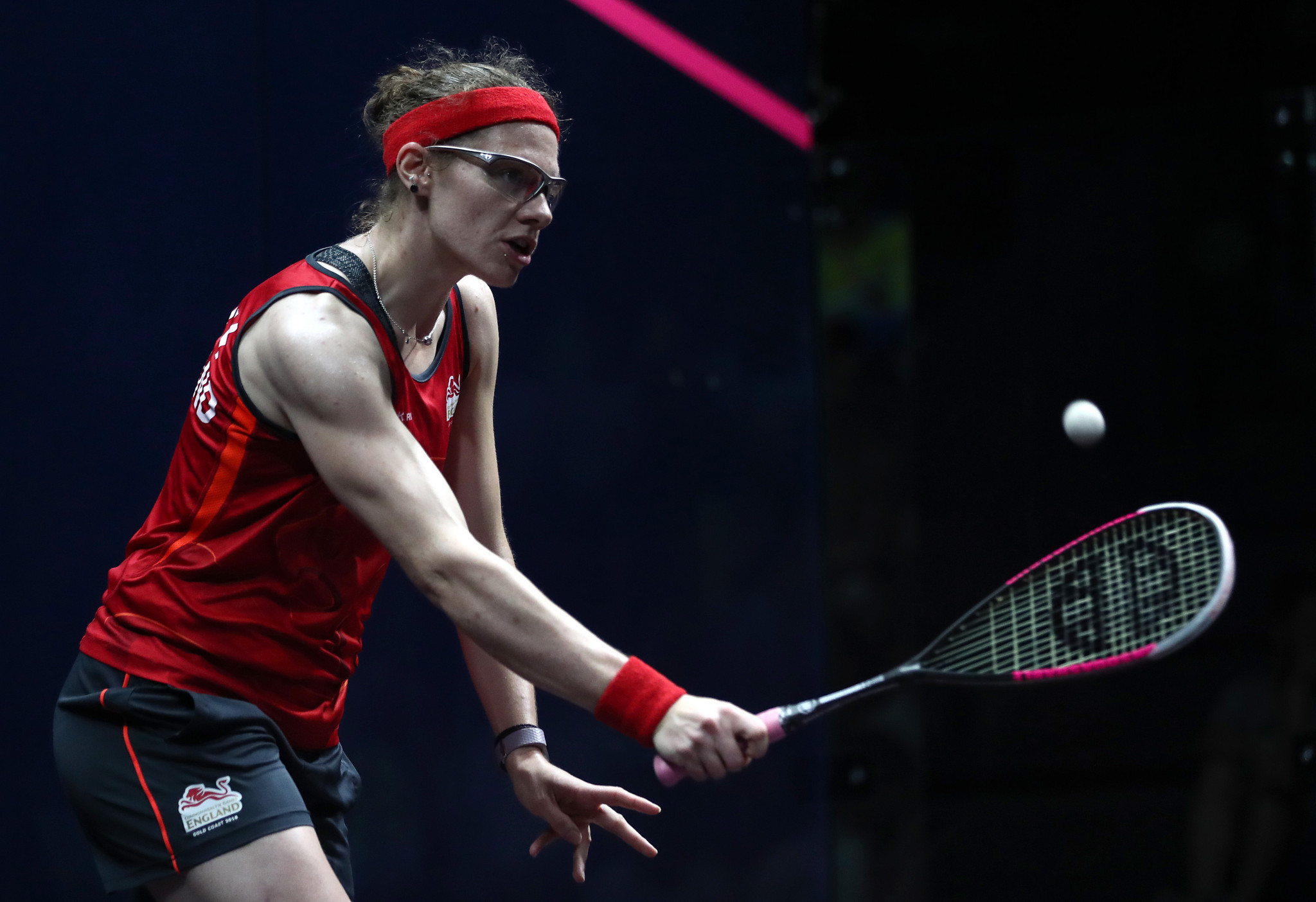 Sarah-Jane Perry was knocked out in the semi-finals at the 2020 Manchester Open ©Getty Images