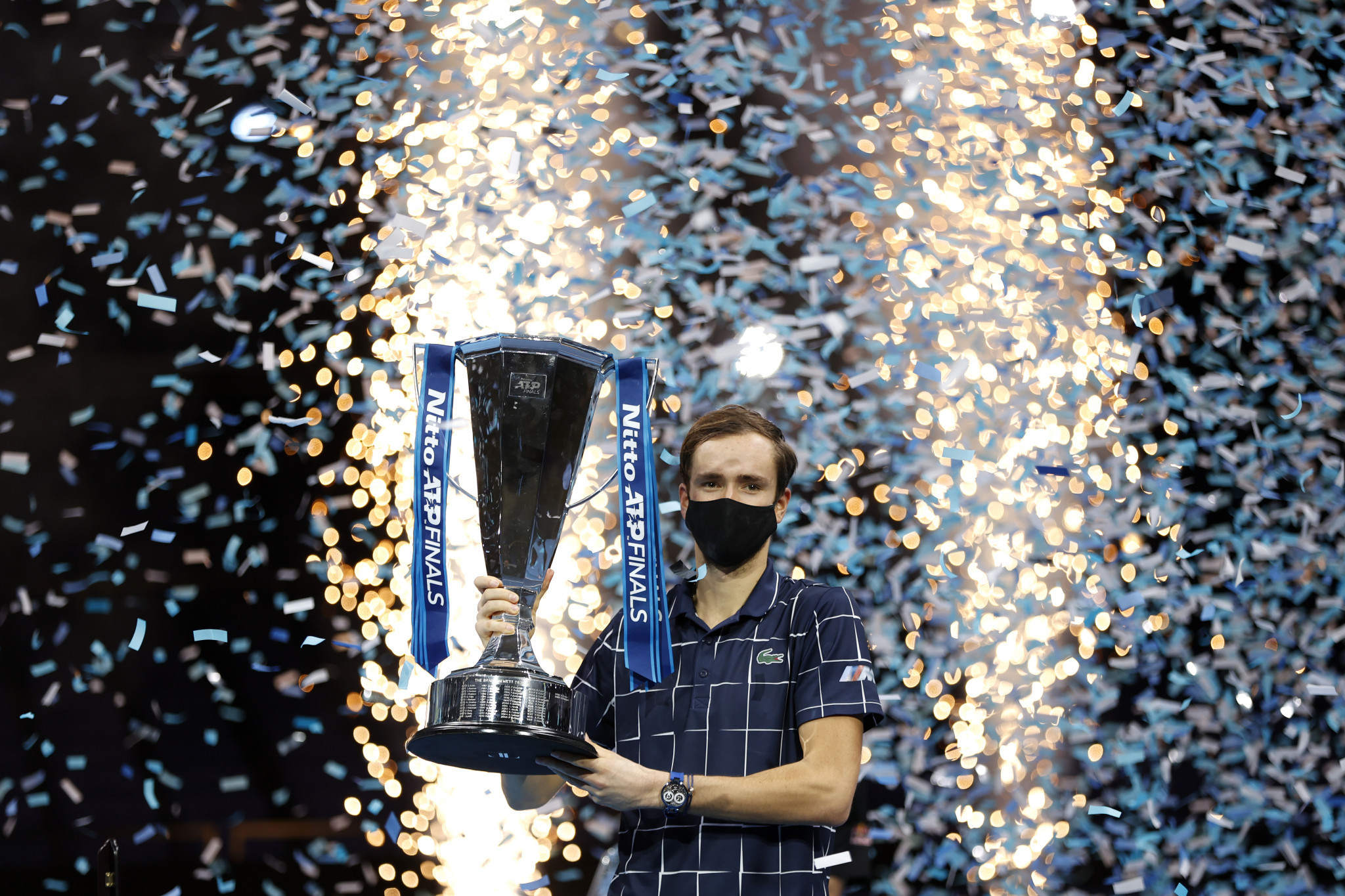Russian Daniil Medvedev will look to defend his ATP Tour Finals title in Turin in November ©Getty Images