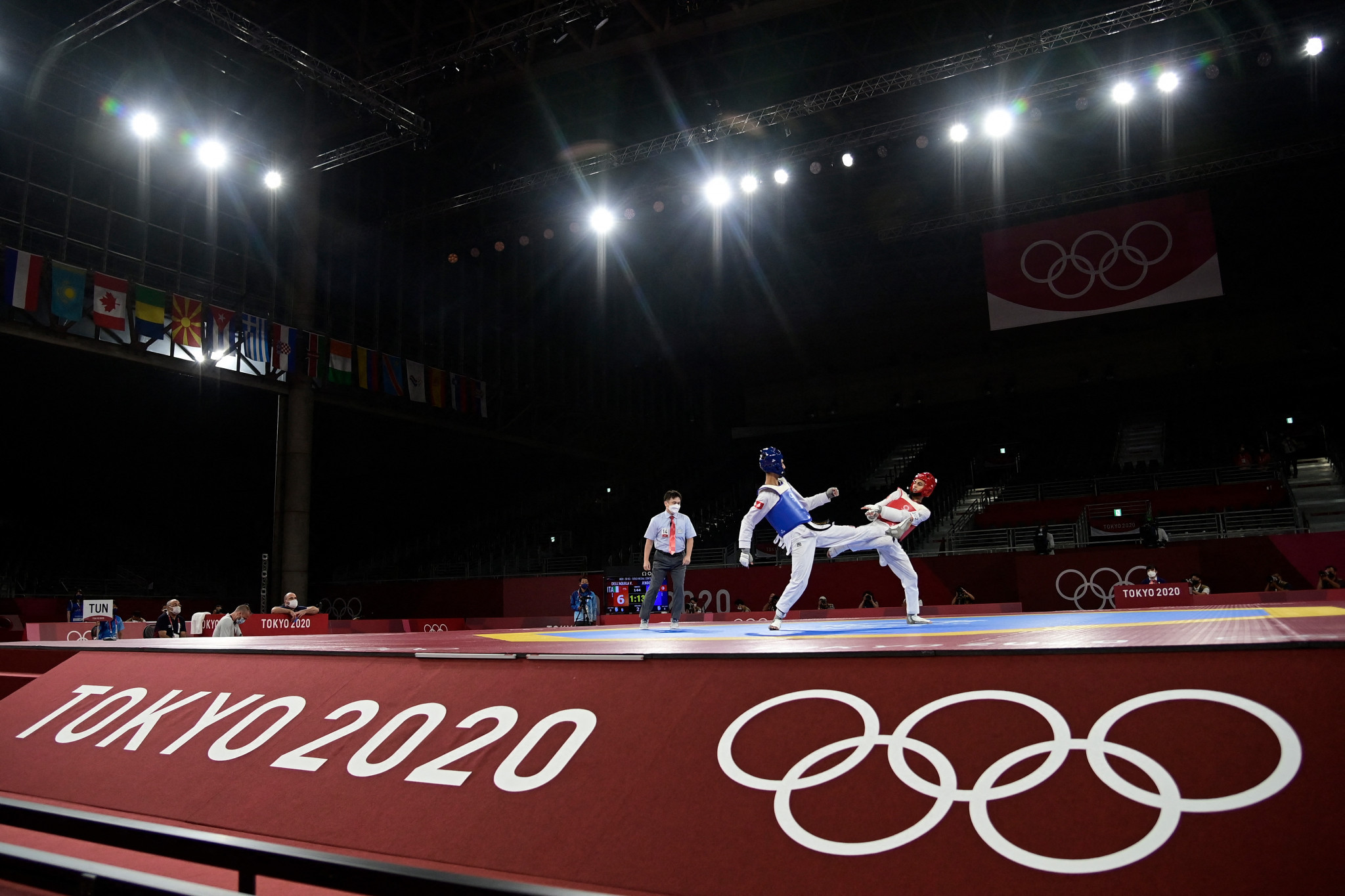Taekwondo was among the sports where Africa's medal haul fell at Tokyo 2020 ©Getty Images