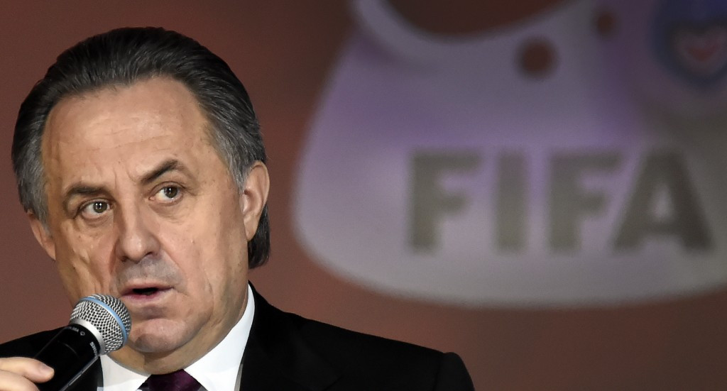 Russian Sports Minister Vitaly Mutko heads the RFU and is a member of the FIFA Executive Committee ©Getty Images