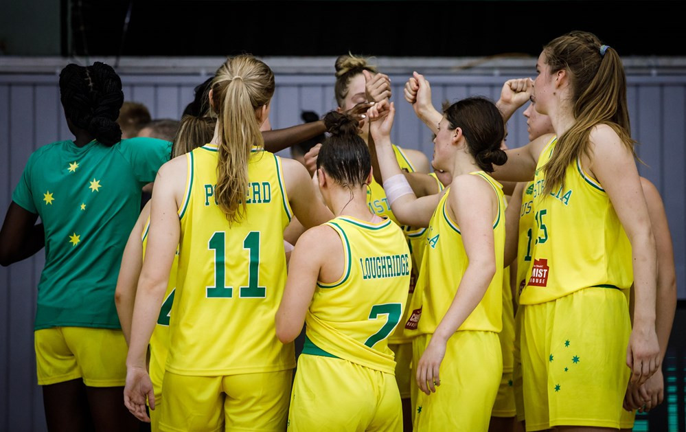 Australia are through to the final of the Under-19 Women's Basketball World Cup ©fiba.basketball