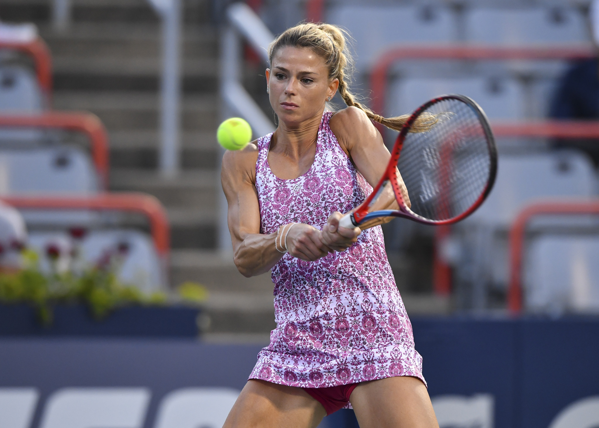 Camila Giorgi is currently the highest-ranked Italian player on the WTA circuit ©Getty Images