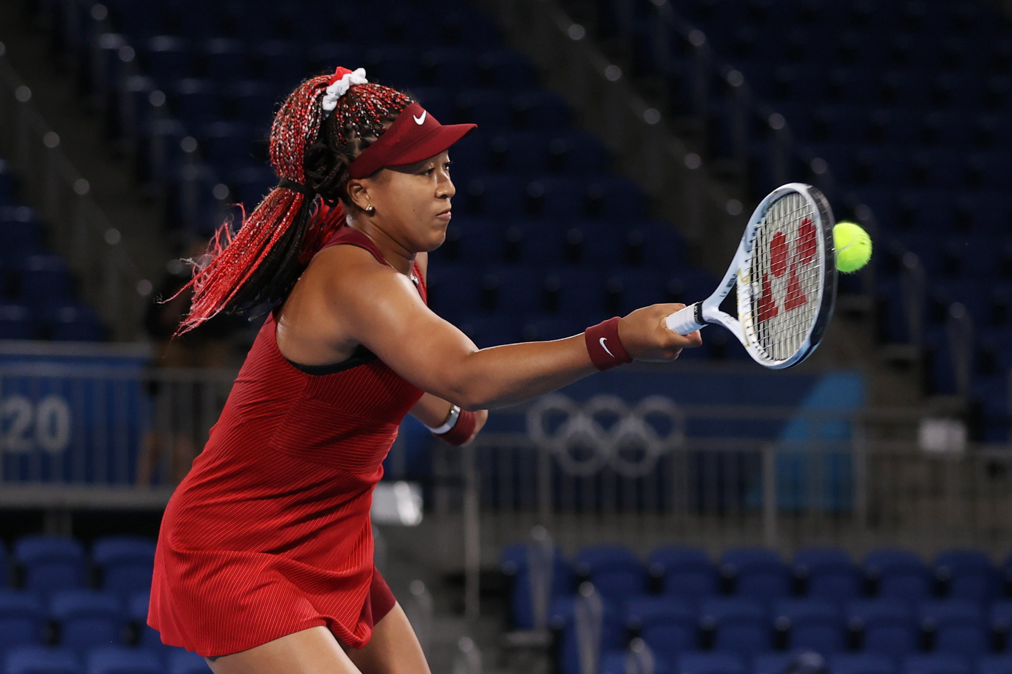 Naomi Osaka has not played since being eliminated from the Tokyo 2020 women's singles Markéta Vondroušová ©Getty Images