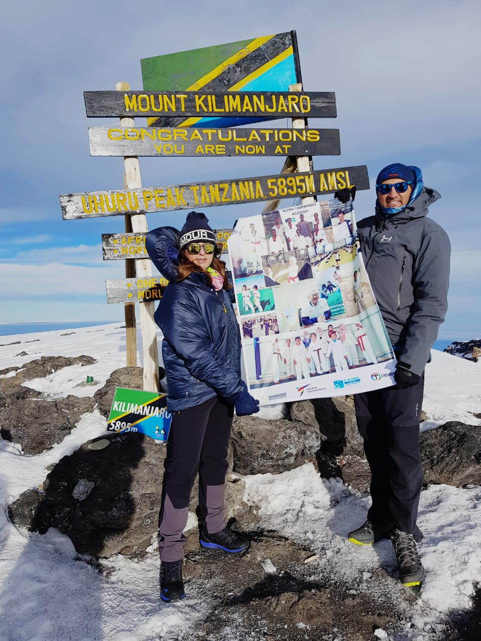 Farah Al Asa'ad has already climbed to the top of Mount Kilimanjaro ©Farah Al Asa'ad/THF