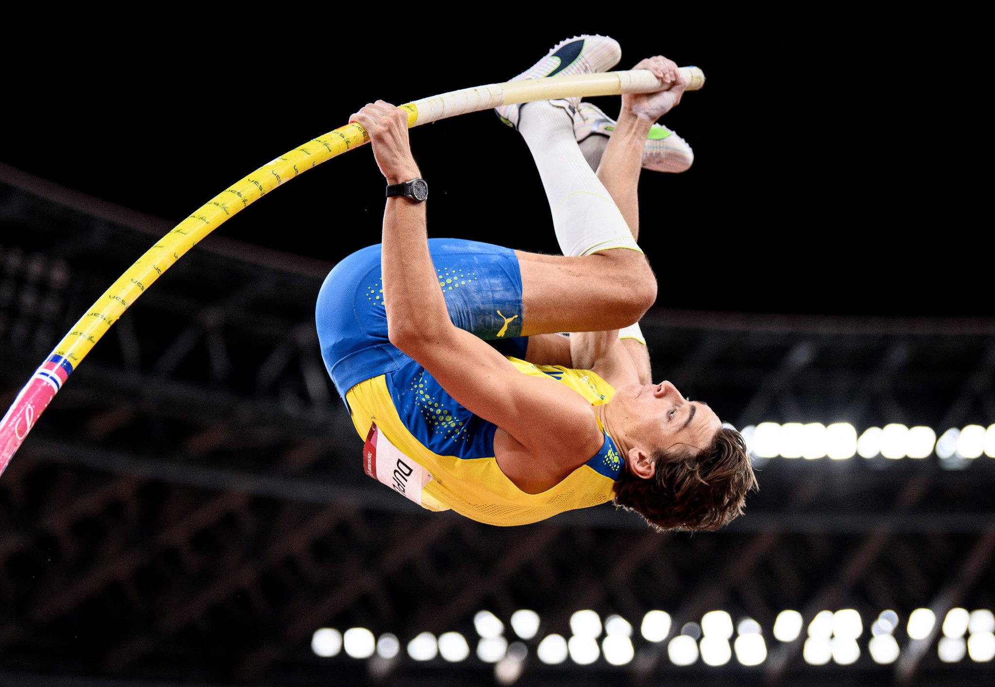 Pole vaulter Armand Duplantis was one of Sweden's three gold medallists at Tokyo 2020 ©Getty Images