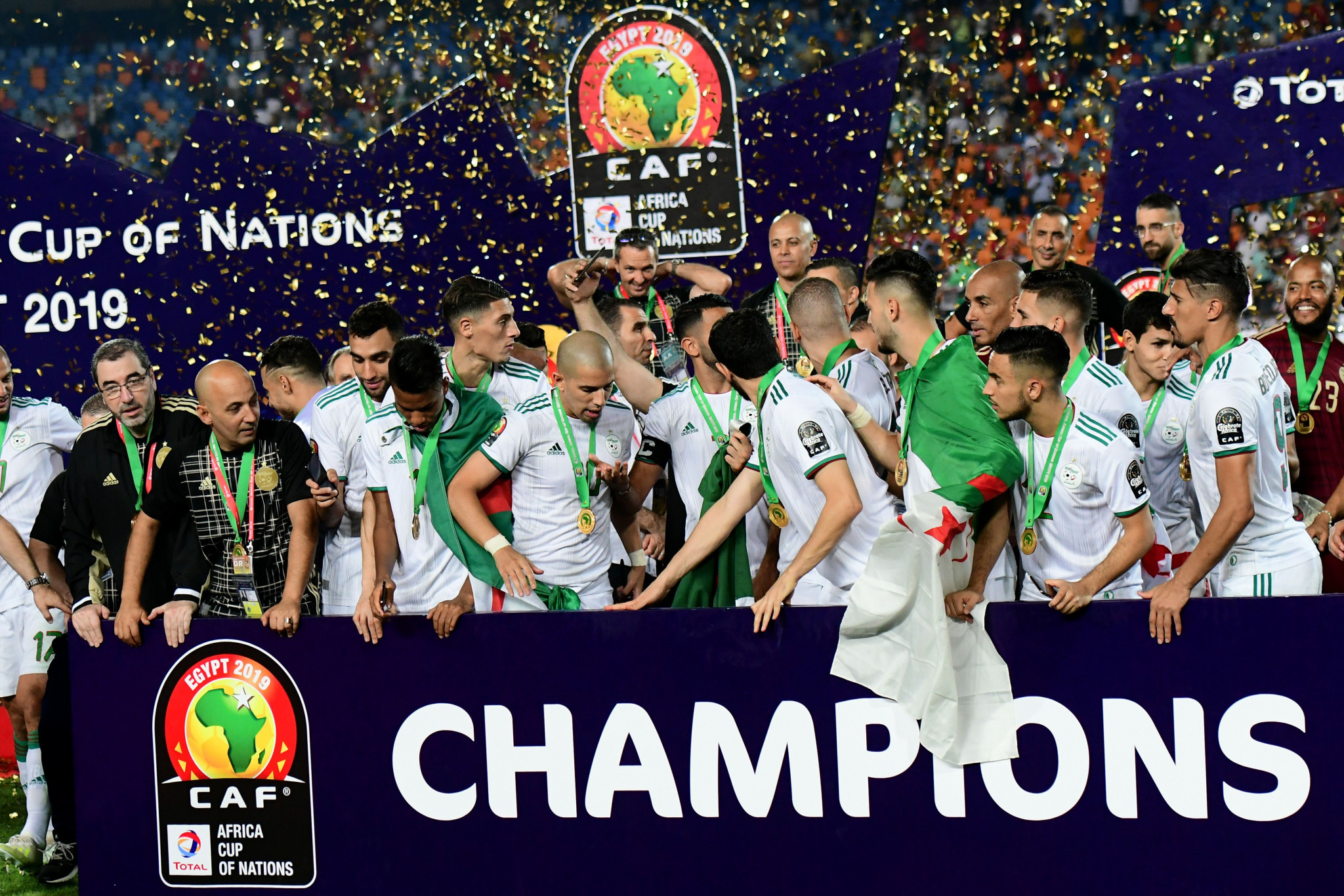 Algeria are the defending Africa Cup of Nations champions ©Getty Images