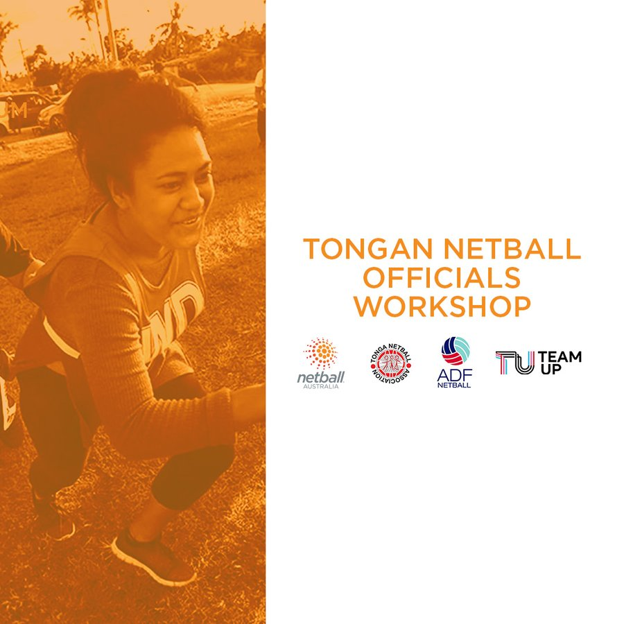 Netball Australia partner with Australian Defence Force to support Tonga training programme