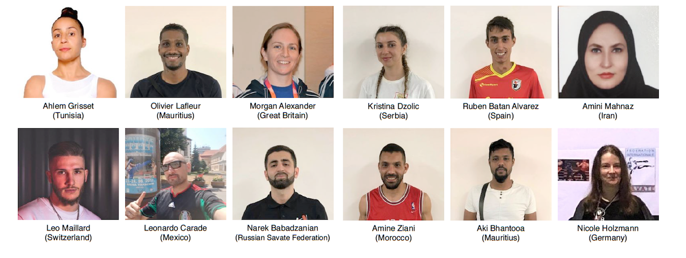 A total of 12 athletes feature on the commission ©FISav
