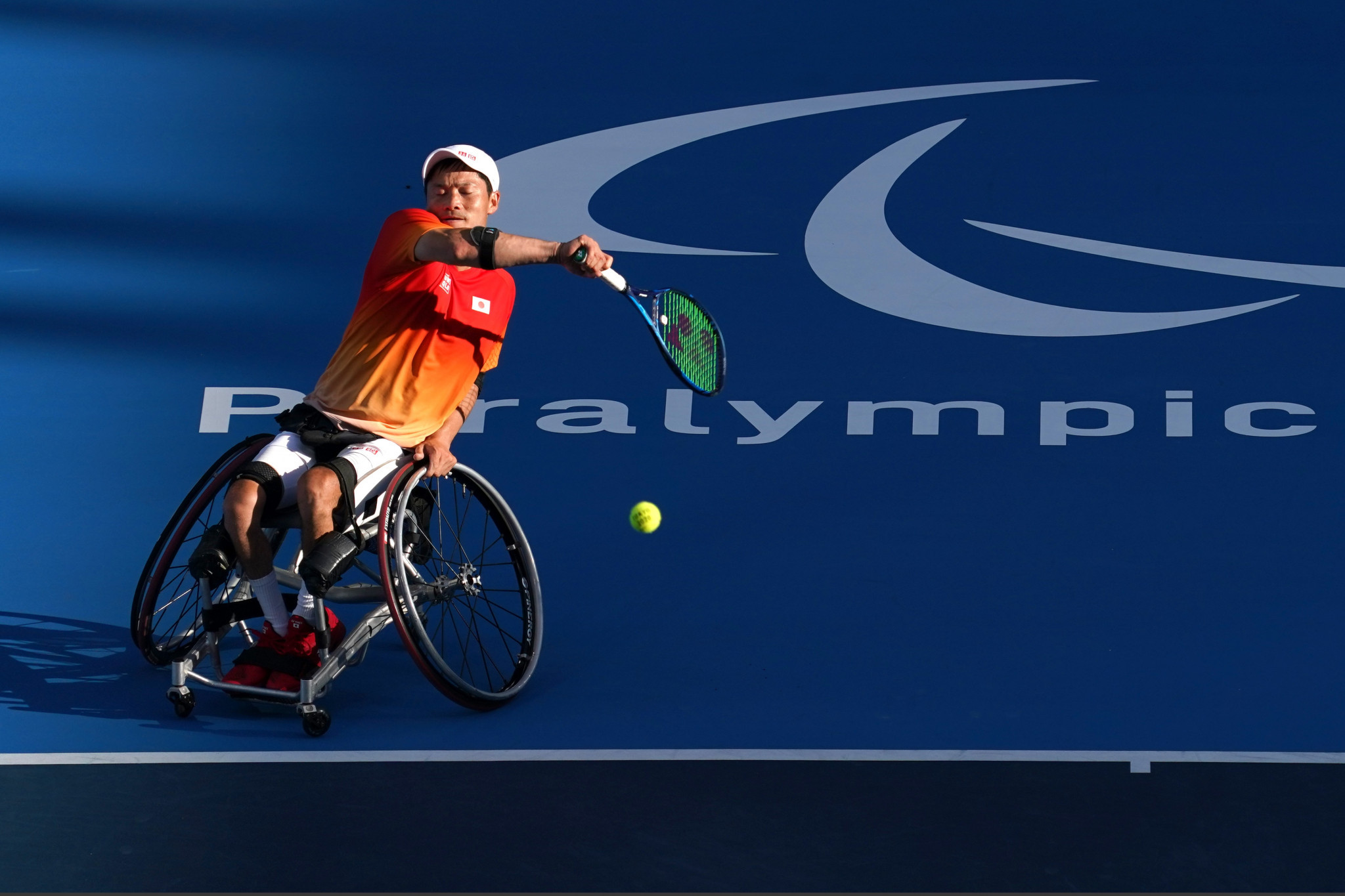 Japanese wheelchair tennis star Shingo Kunieda is gearing up to compete at the Tokyo 2020 Paralympics ©Getty Images