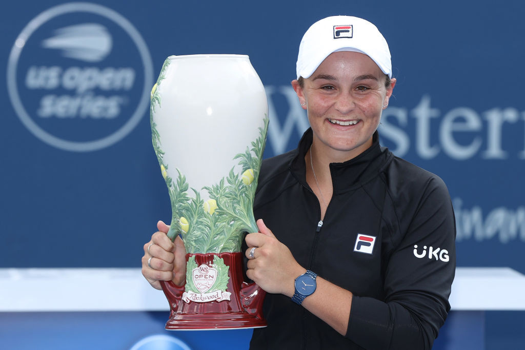 World number one Ashleigh Barty will head into the US Open as the favourite for the women's title ©Getty Images 