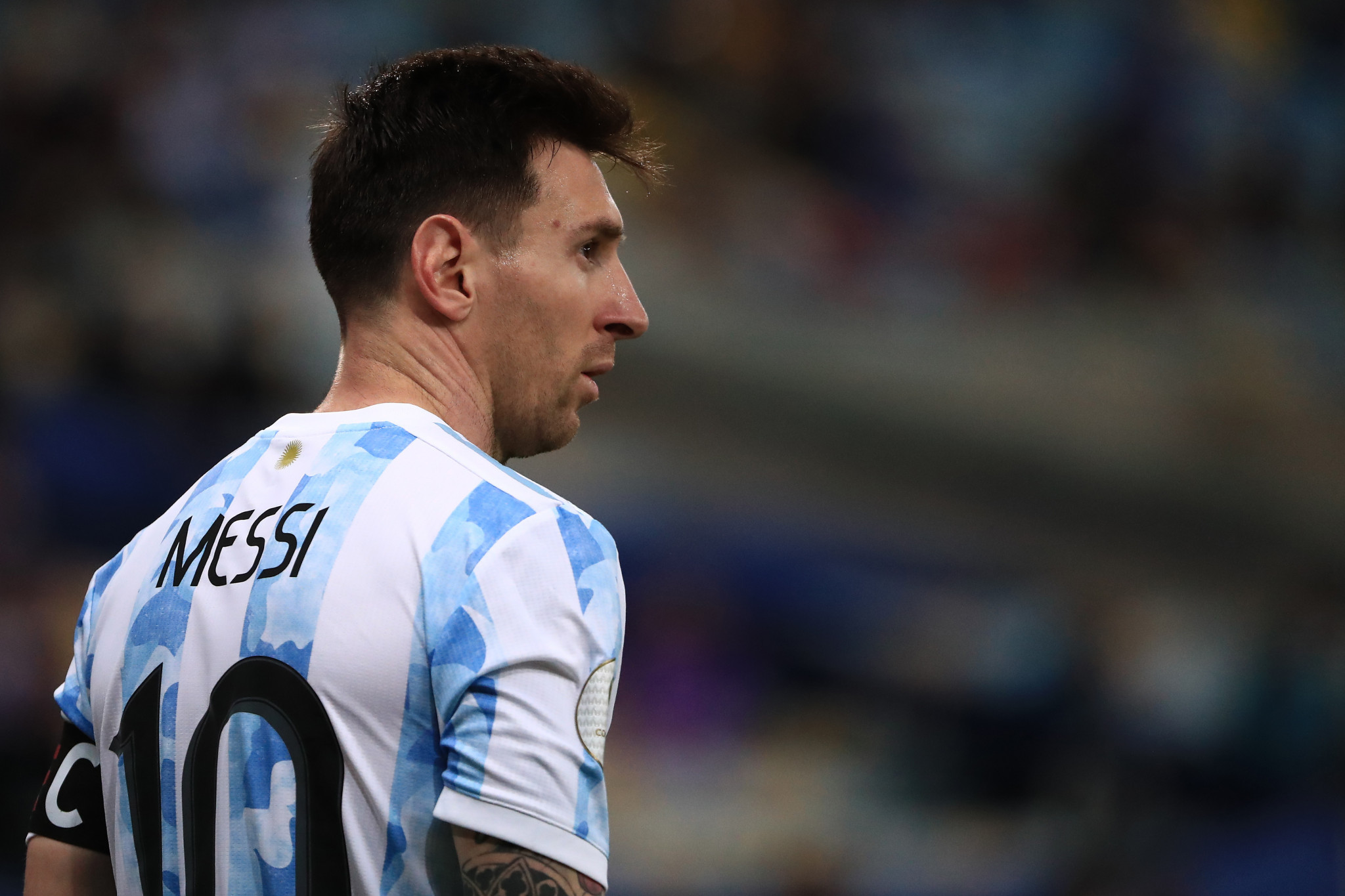 Paris Saint-Germain's new signing Lionel Messi could miss Argentina's FIFA World Cup qualifying matches next month because his club may refuse to release him ©Getty Images