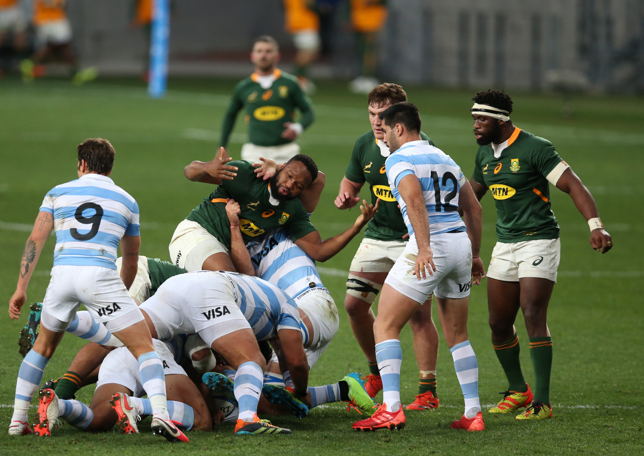 South Africa played their first two Rugby Championship matches at the Nelson Mandela Bay Stadium, after missing out on the 2020 edition because of COVID-19 restrictions ©Getty Images