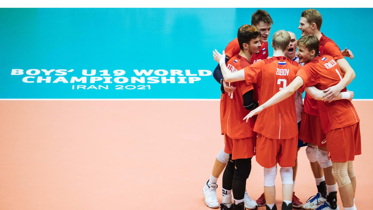 Russia, runners-up at the last two editions of the FIVB Boys Under-19 World Championship, beat Belgium in four sets to make a winning start in Tehran ©Volleyball World