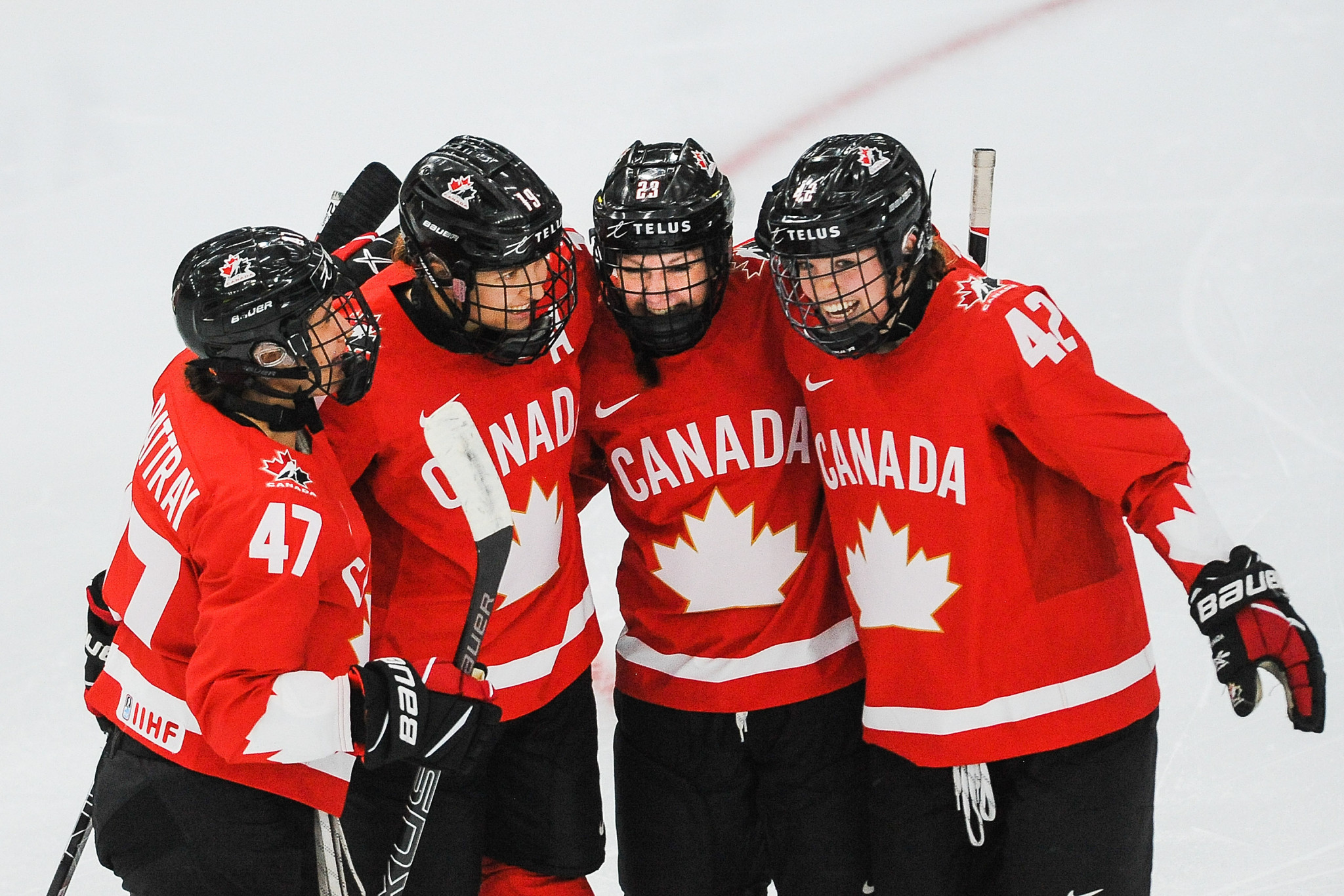 Canada continued their search for a first IHHF Women's World Championship title since 2012 with a 5-0 win against Switzerland ©Getty Images