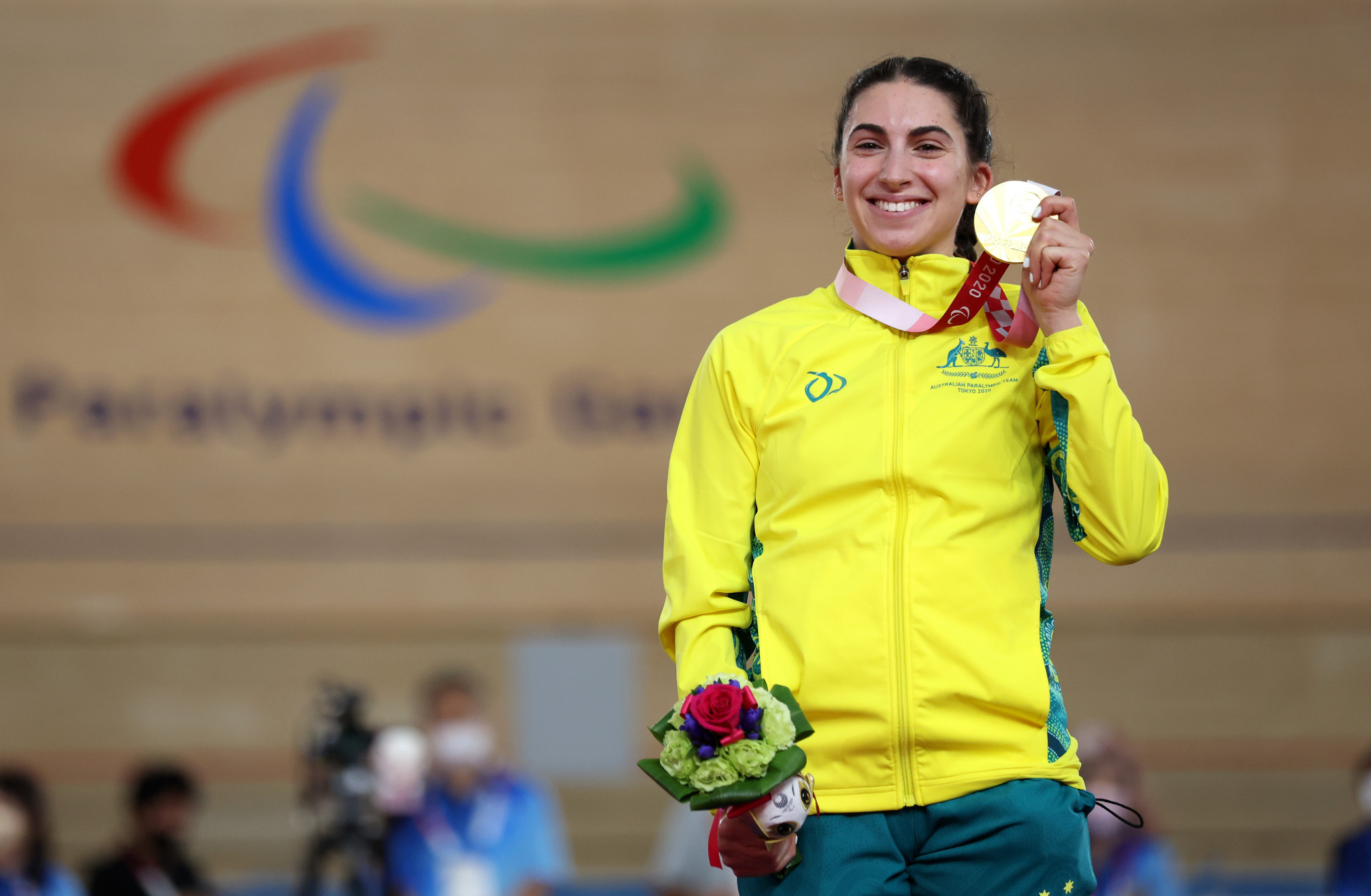 Paige Greco was one of two Australians to win track cycling gold on the opening day of the Tokyo 2020 Paralympics ©Getty Images