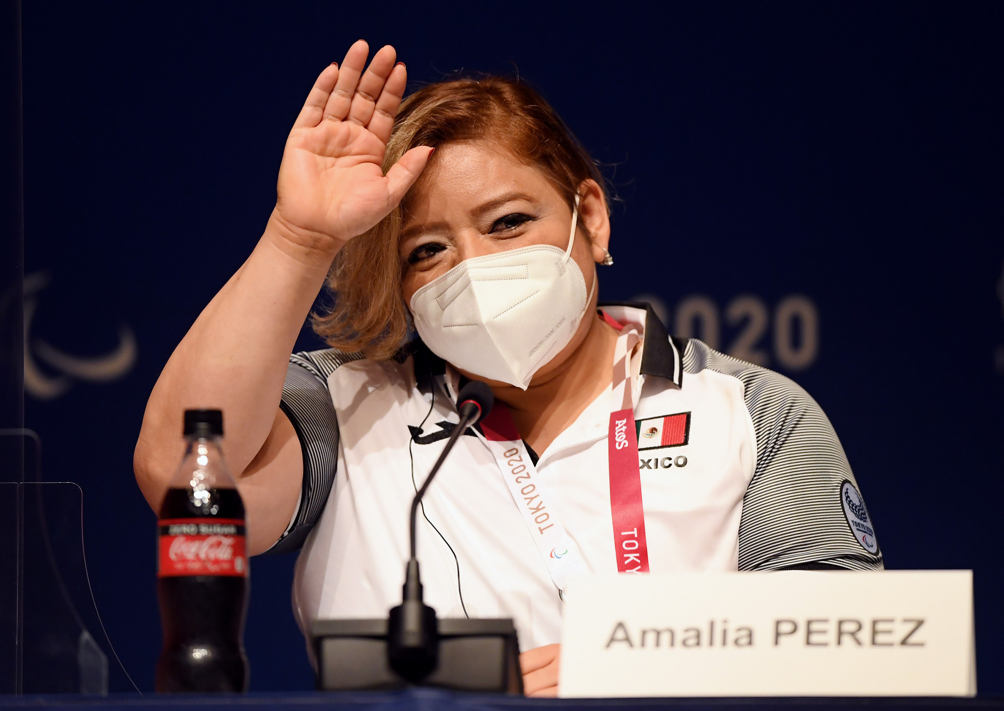 Amalia Perez is a five-time Paralympic medallist and three-time champion ©Getty Images