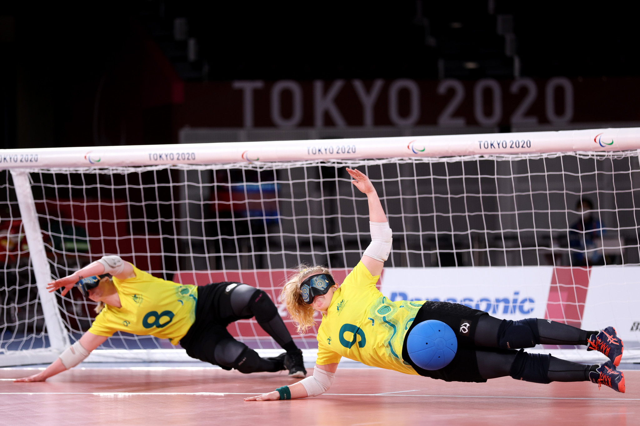 The opening matches of the goalball competition also took place ©Getty Images