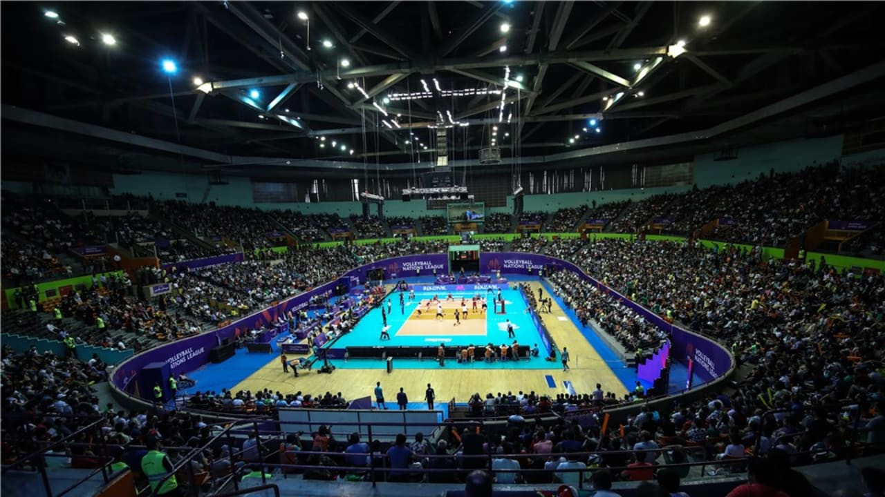 The Azadi Sport Complex in Tehran, which has previously hosted Volleyball Nations League matches, is the venue for the FIVB Boys' Under-19 World Championship ©Volleyball World