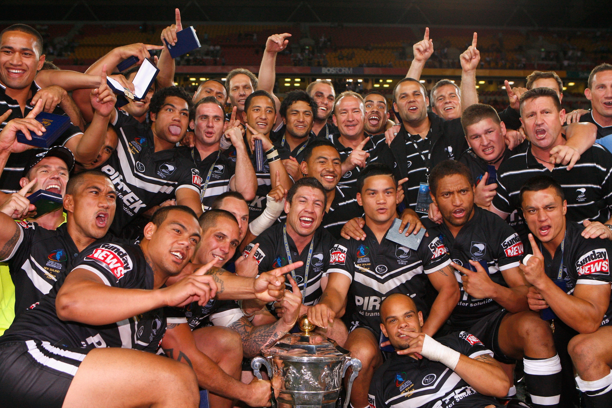 New Zealand, who won the 2008 Rugby League World Cup, withdrew from the 2021 edition ©Getty Images