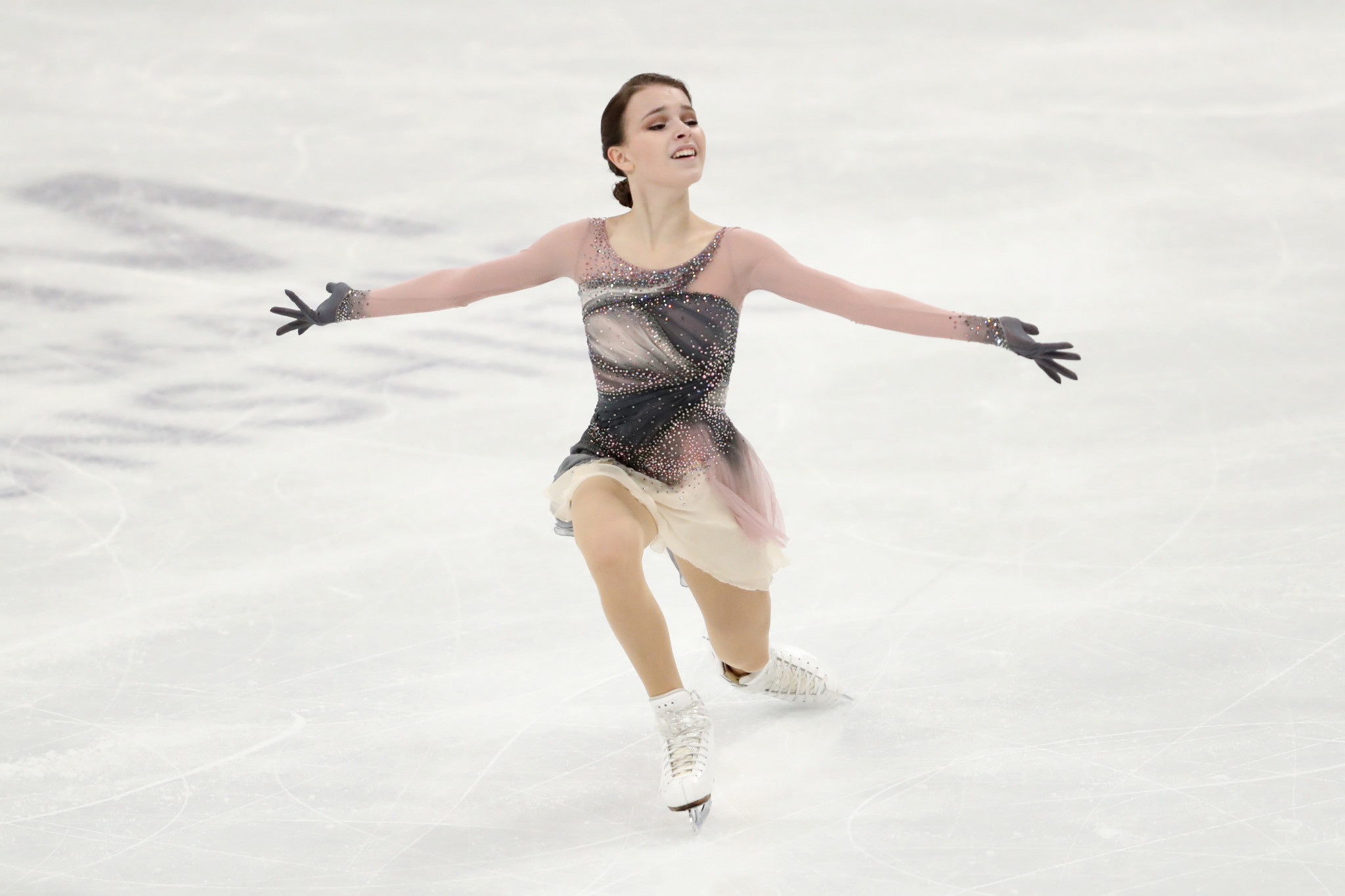 Anna Shcherbakova won the women's title at the 2021 World Figure Skating Championships ©Getty Images