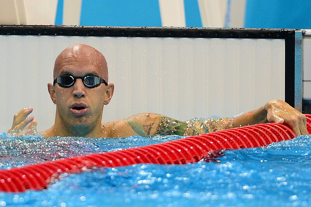 Brent Hayden of the Toronto Titans was unable to compete in the men's 4x100m medley relay ©Getty Images