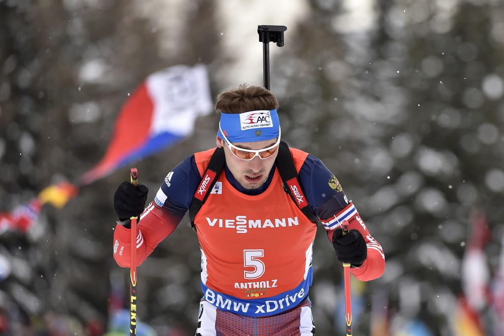 Russia's Anton Shipulin had to settle for second
