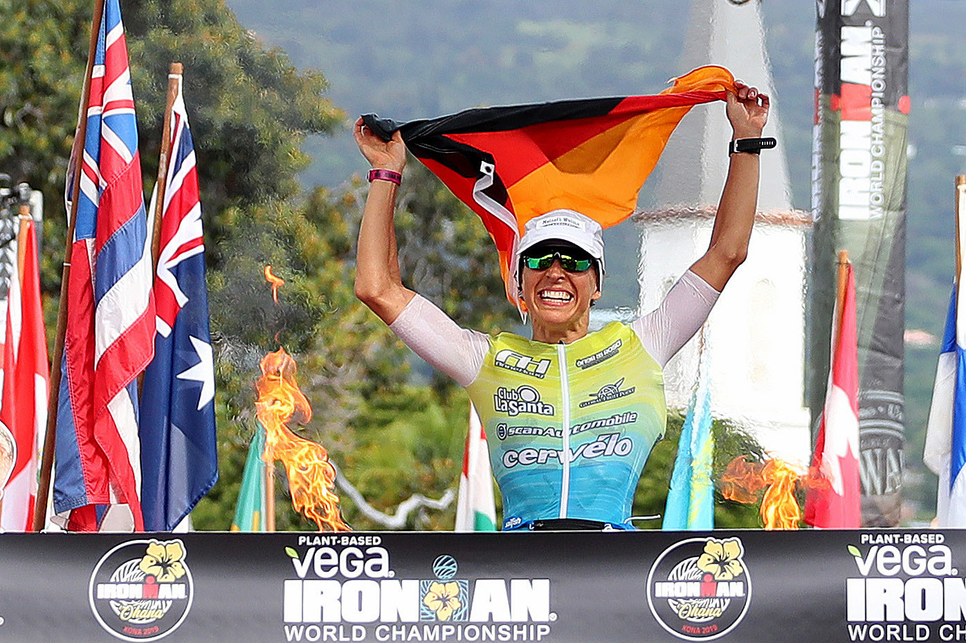 Reigning ironman world champion Anne Haug will compete in the inaugural Collins Cup ©Getty Images