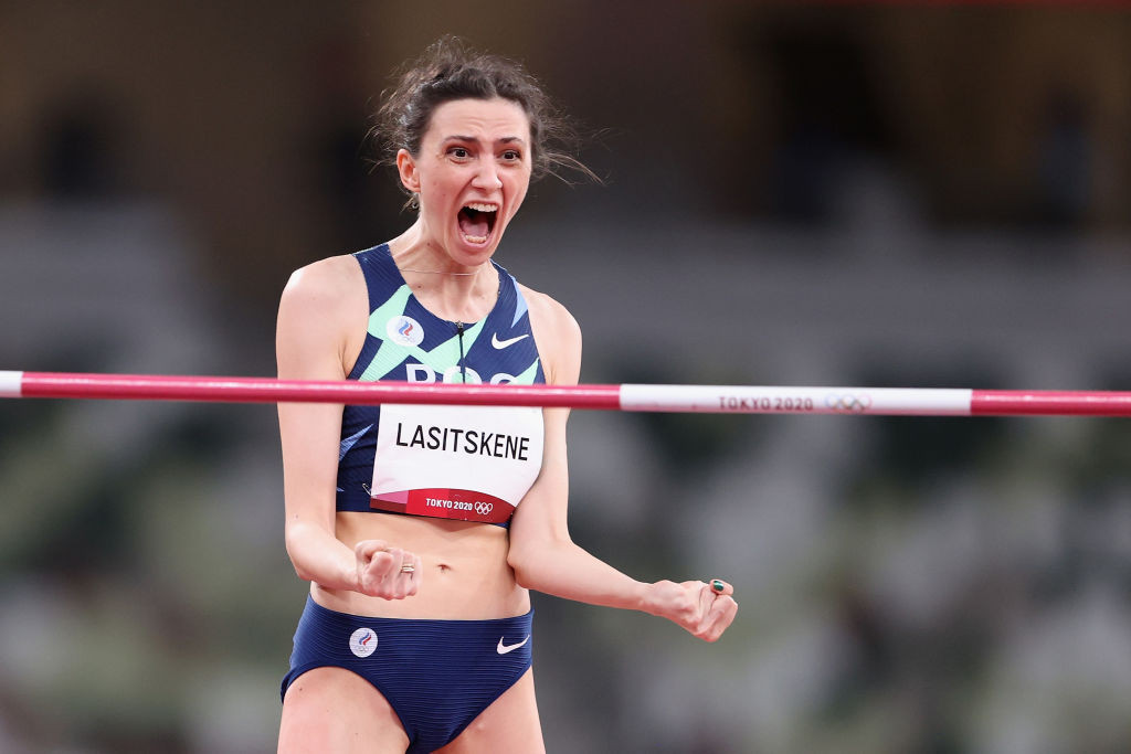 Mariya Lasitskene will seek to maintain her winning form since earning Olympic women's high jump gold in Tokyo  ©Getty Images