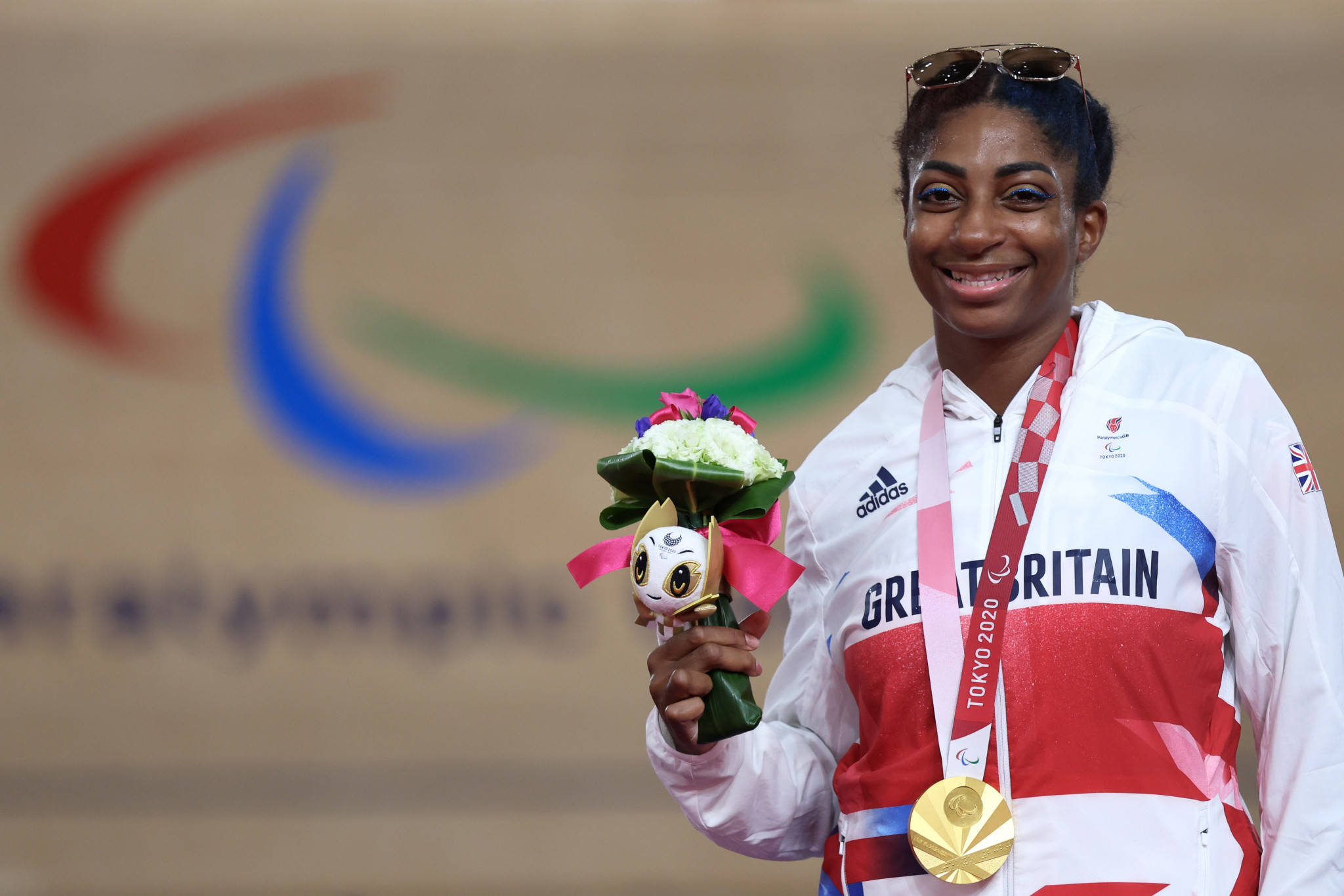 Britain's Kadeena Cox won the third Paralmypic gold medal of her career ©Getty Images