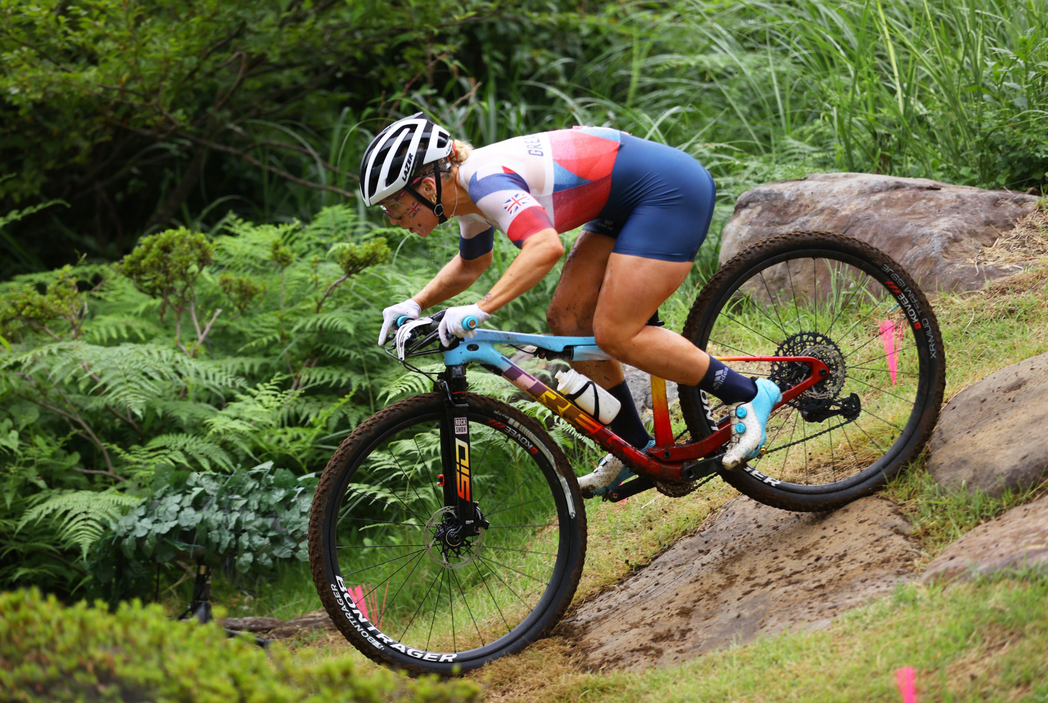 Evie Richards came seventh at the Tokyo 2020 women's cross-country final ©Getty Images