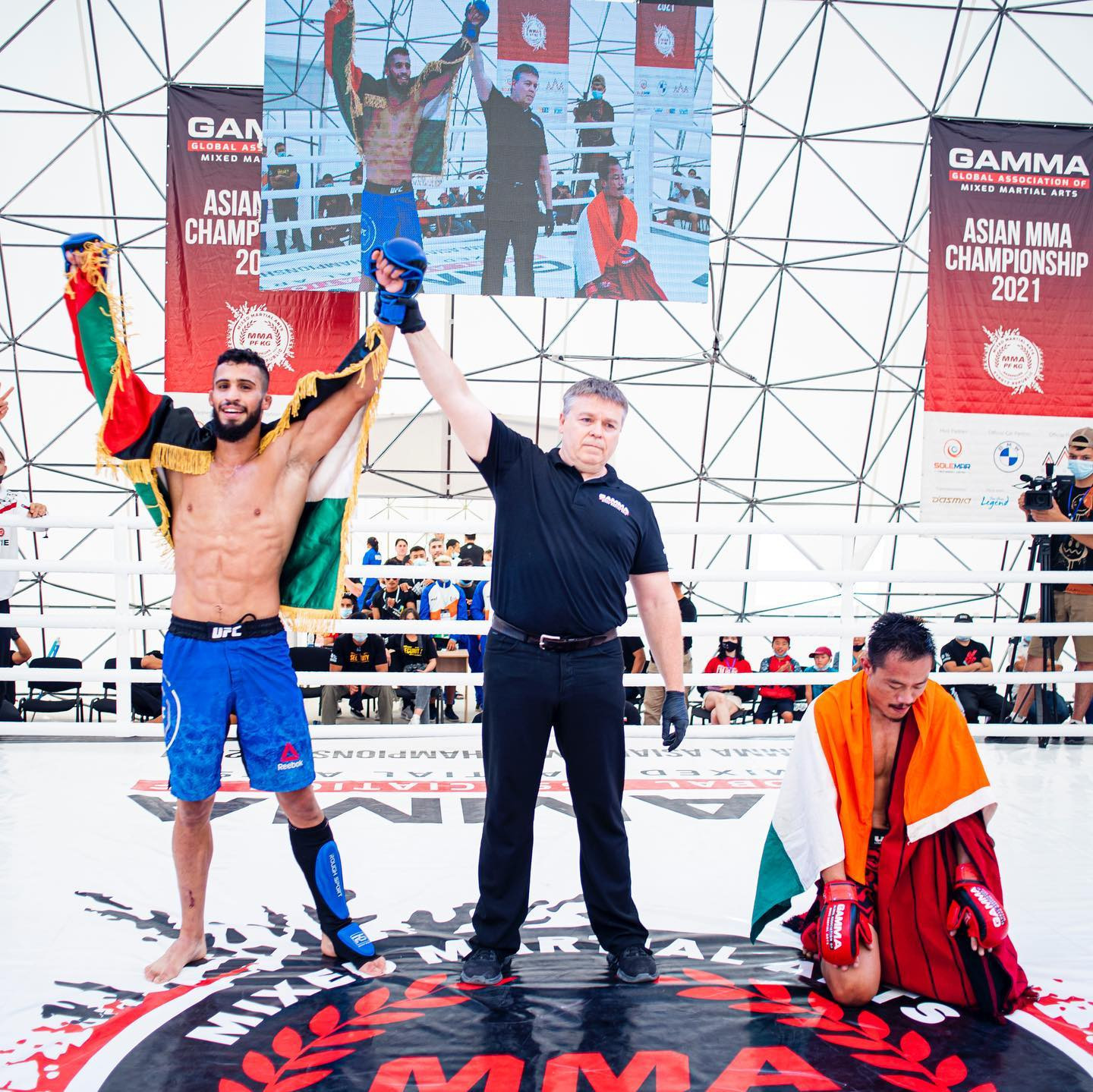 In total, 27 gold medals were contested at the GAMMA Asian MMA Championships ©GAMMA
