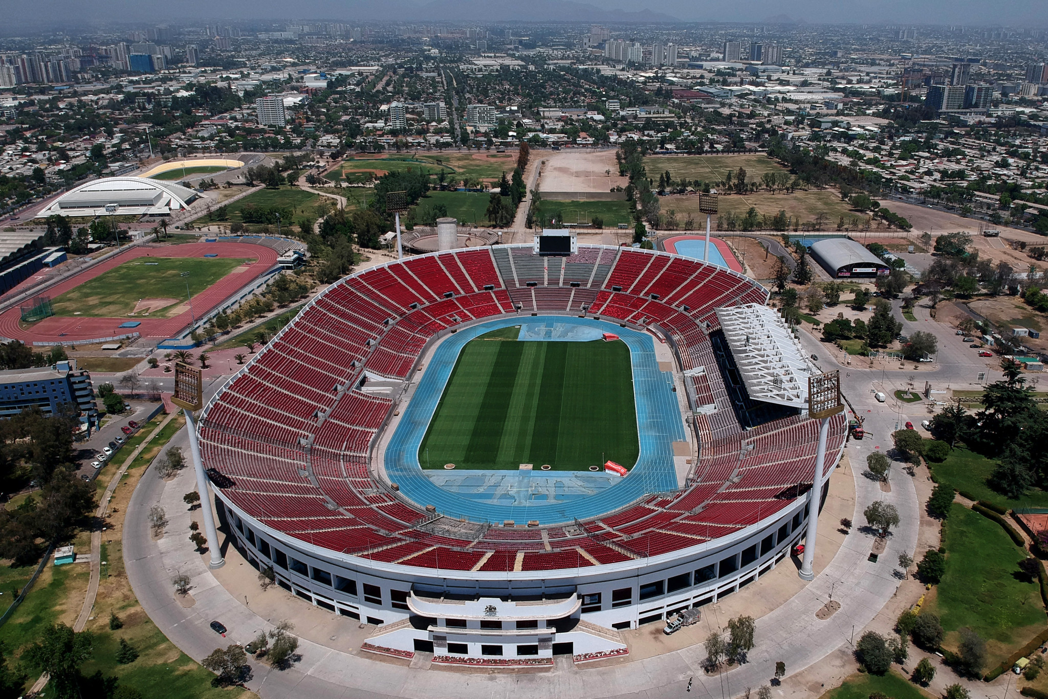 The Estadio Nacional Julio Martínez Prádanos is set to act as the main venue for Santiago 2023 ©Getty Images
