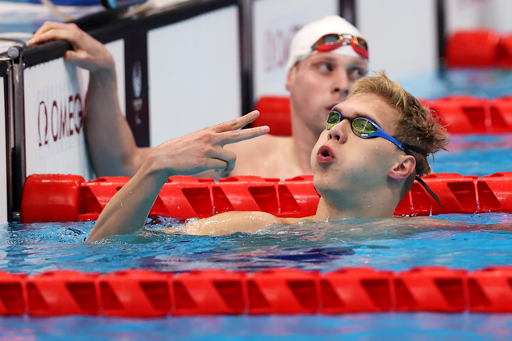 World record holder Bogdan Mozgovoi shaved a second off his qualifying time in the 100m backstroke S9 final ©Getty Images