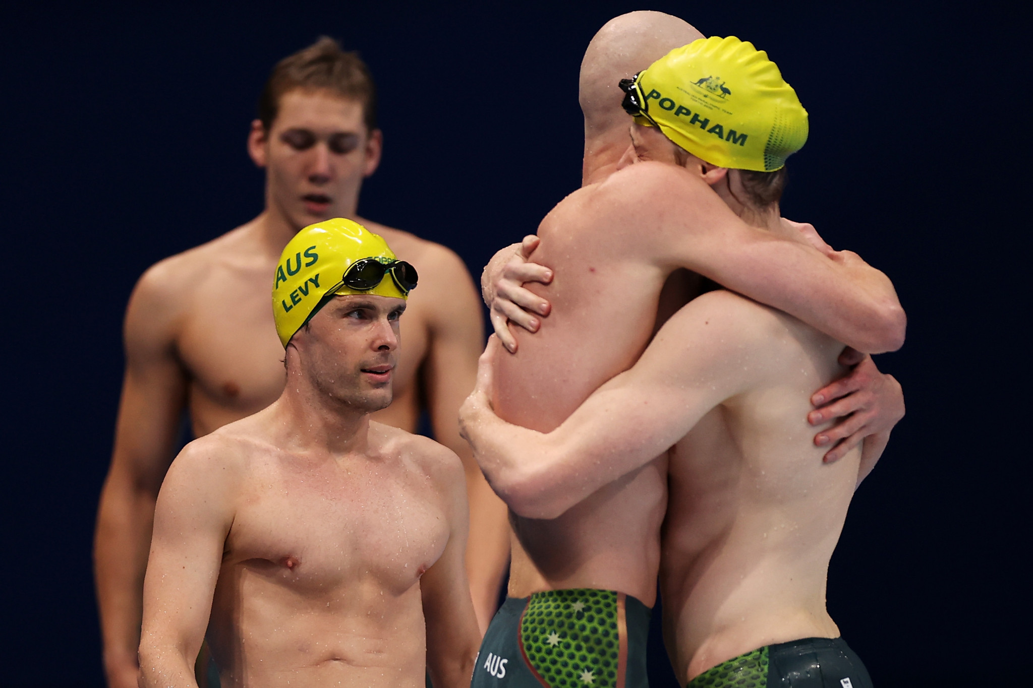 Australia won gold in the men’s 4x100m freestyle relay 34 points at Tokyo 2020 ©Getty Images