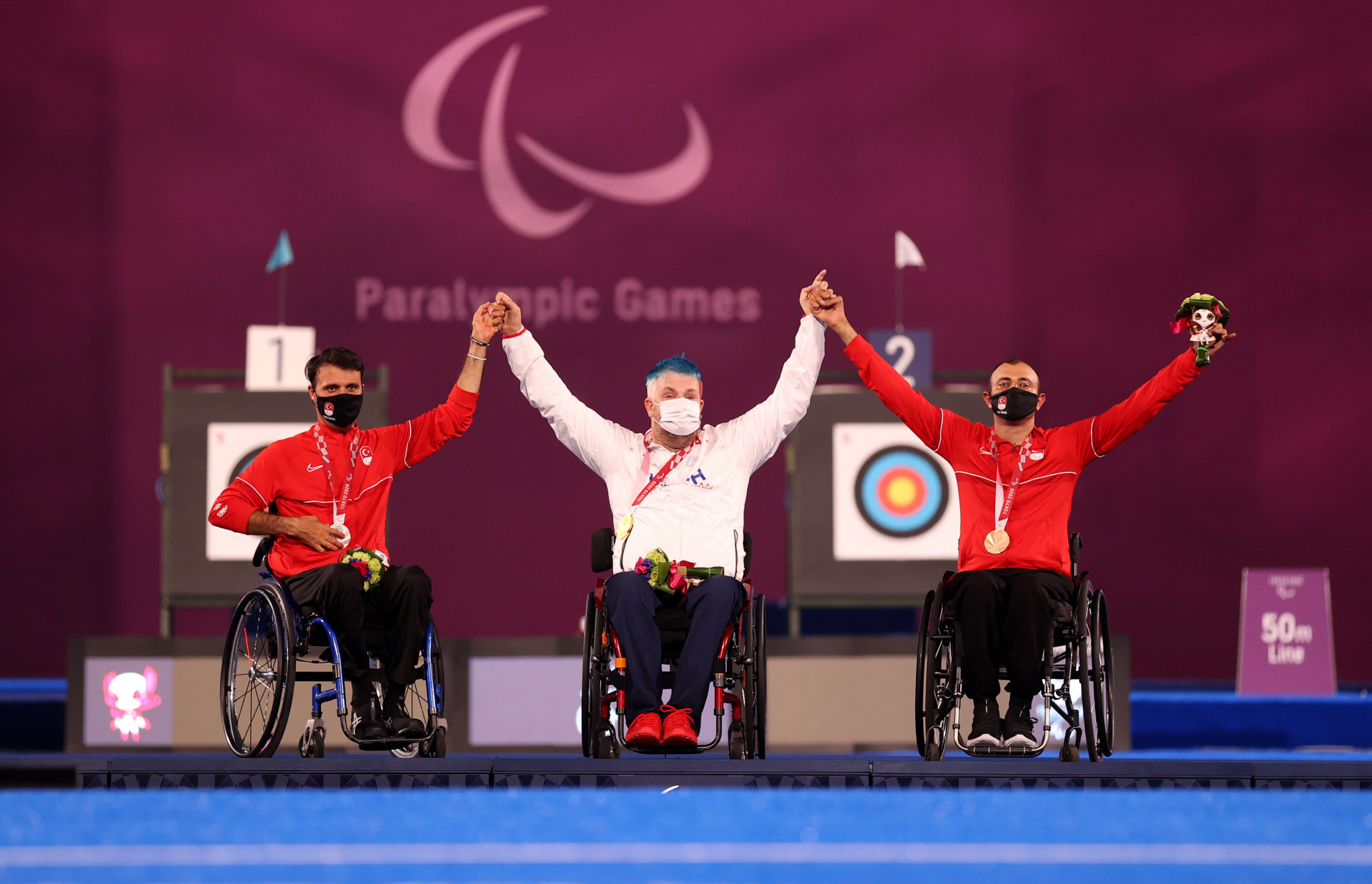 Czech Republic's David Drahonínský won his second gold medal of the Games ©Getty Images