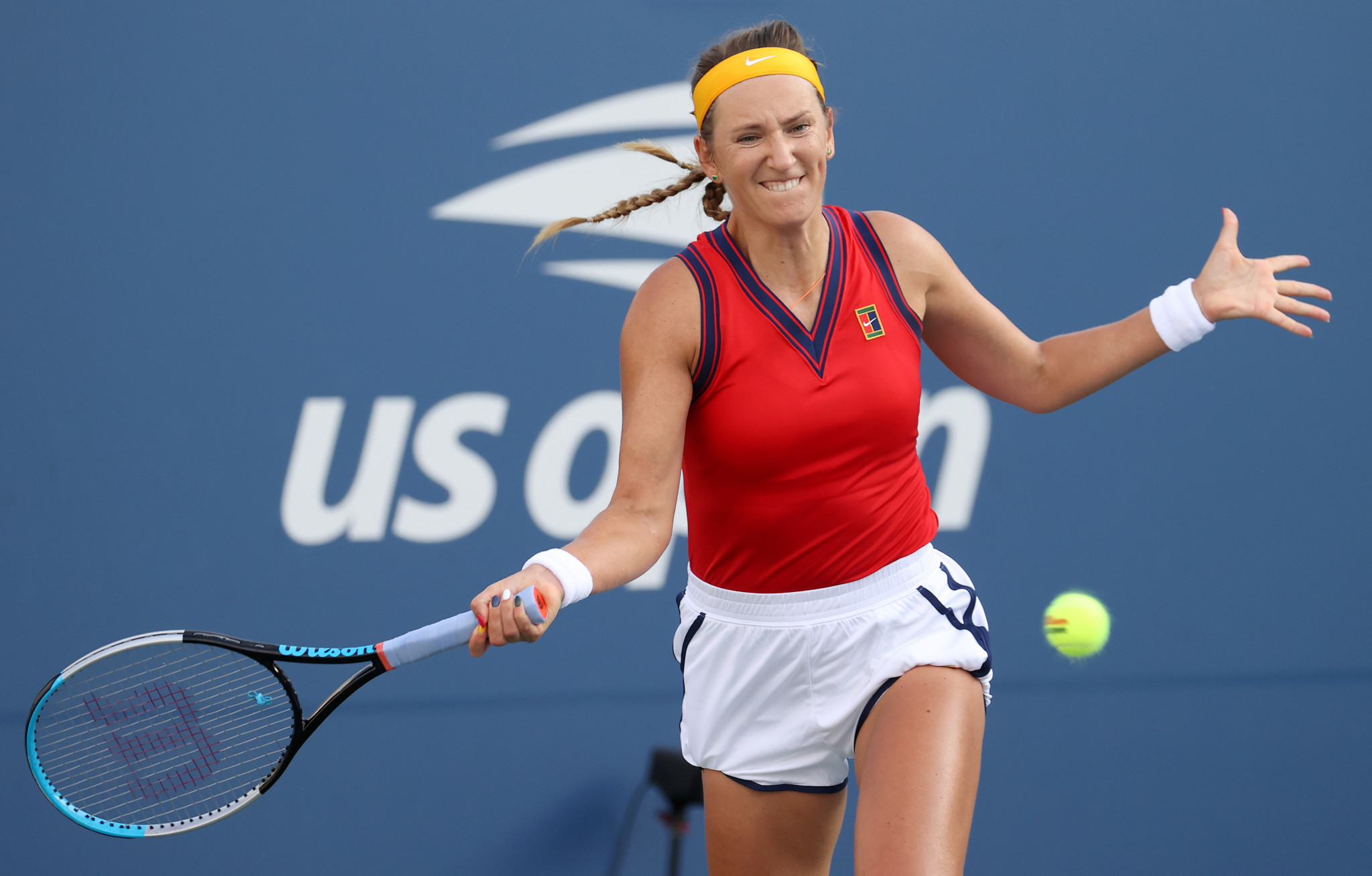 Last year's runner-up Victoria Azarenka of Belarus was among the players to reach the women's second round at the US Open ©Getty Images