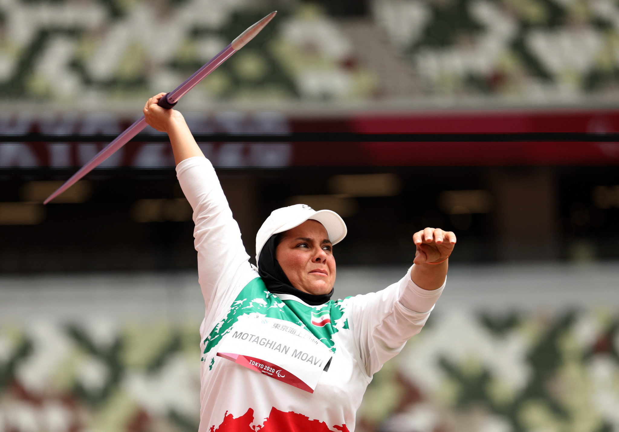 Hashemiyeh Motaghian Moavi won one of two Iranian golds by women today ©Getty Images