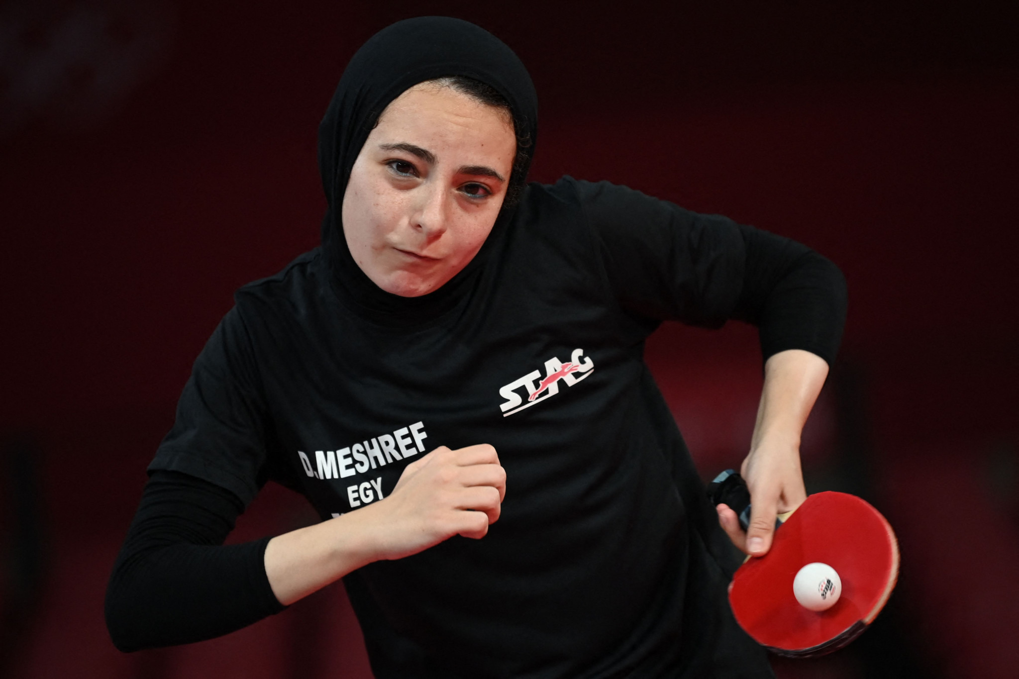 Dina Meshref has won six gold medals in singles, team, doubles and mixed doubles events at the 2012 and 2015 African Table Tennis Championships ©Getty Images
