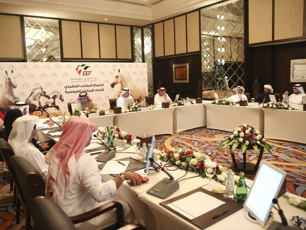 The Executive Board of the Emirates Equestrian ©EEF
