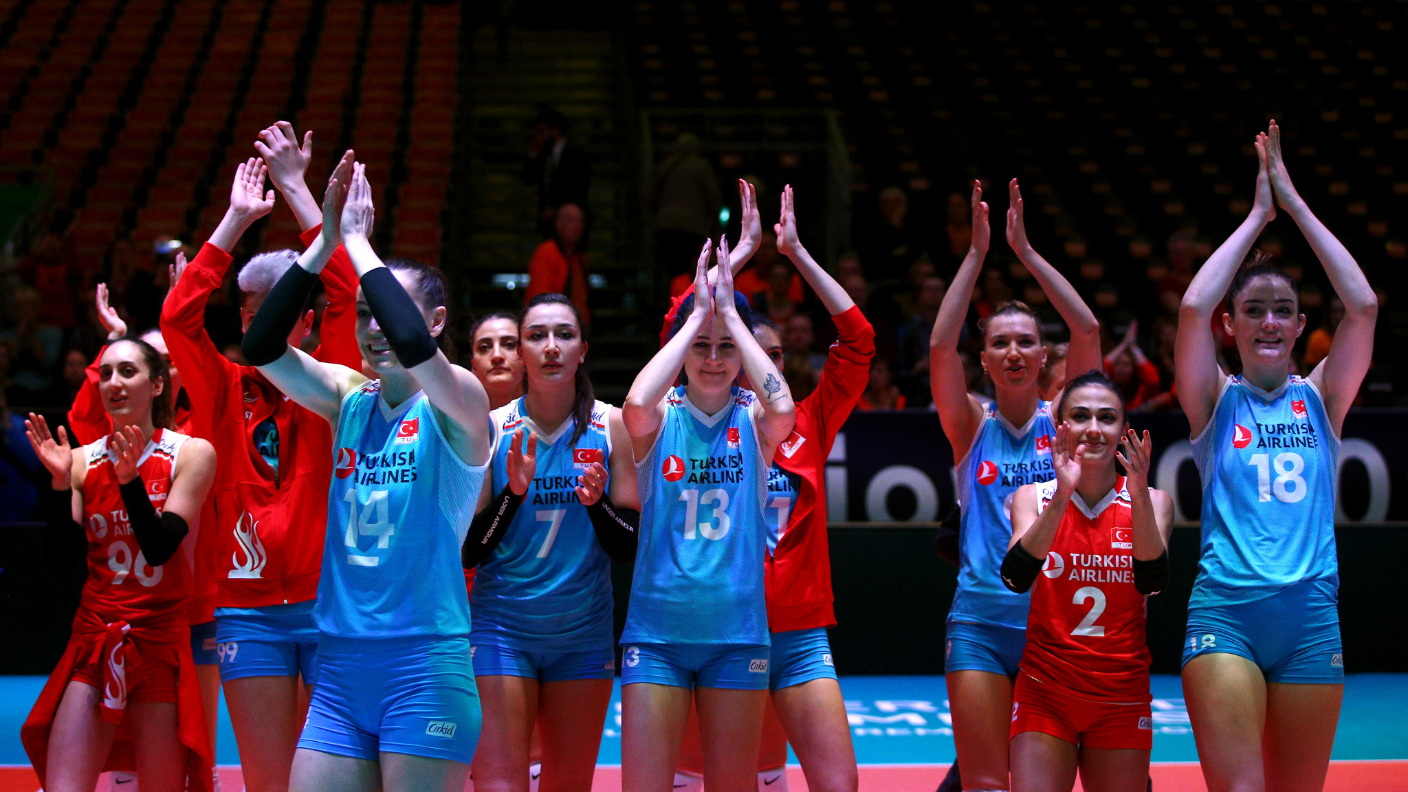 Turkey has two silver and two bronze medals at the Women's EuroVolley tournament but has never won ©Getty Images
