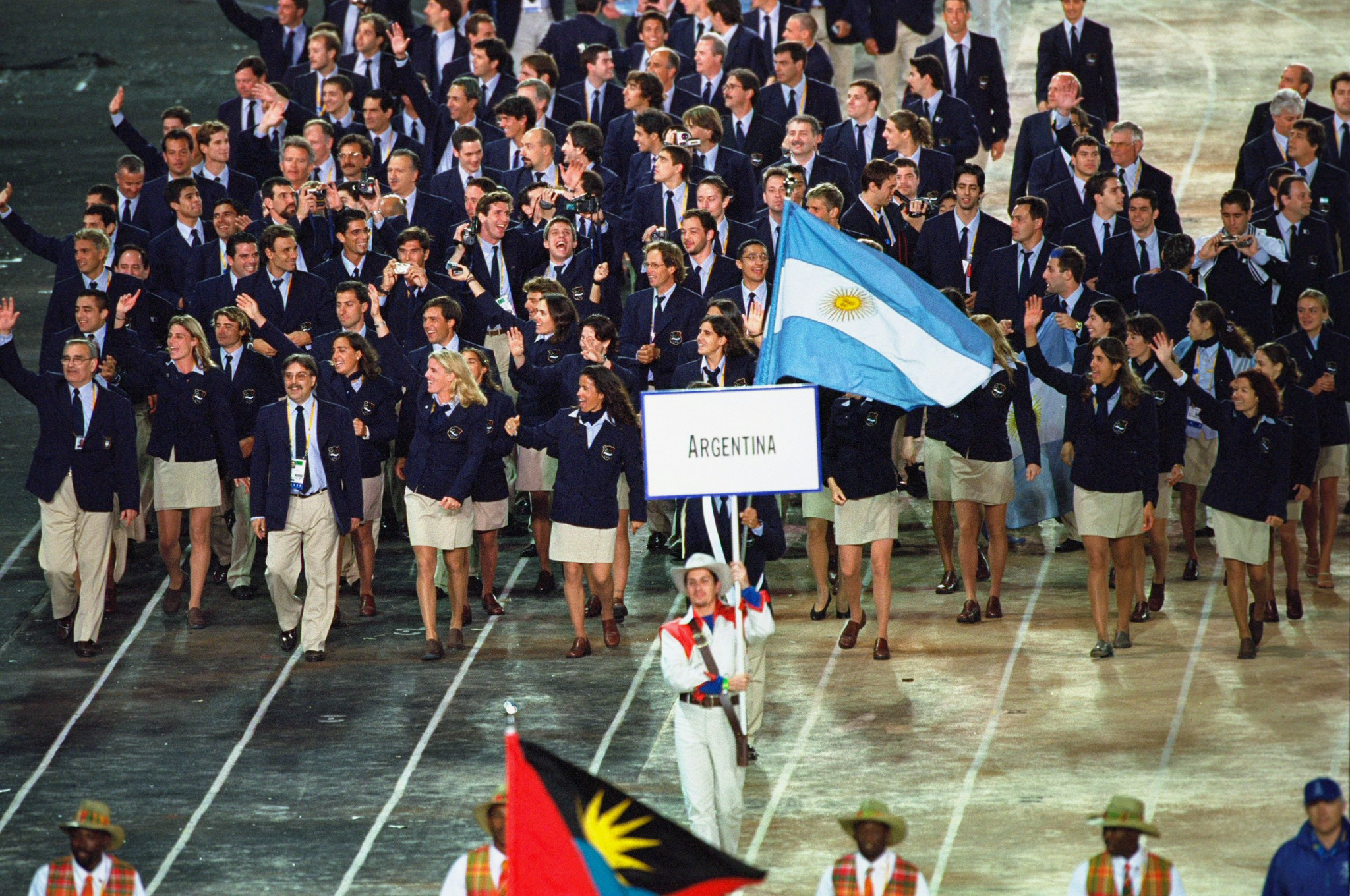 Aida Elena Giménez de Lario was part of Argentina's delegation that travelled to Sydney for the 2000 Olympic Games ©Getty Images