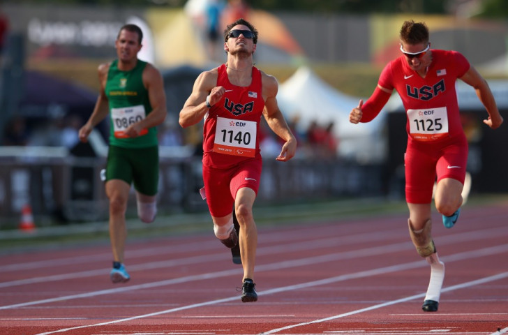Wallace wins all-American battle to claim 100m spoils at home IPC Athletics Grand Prix