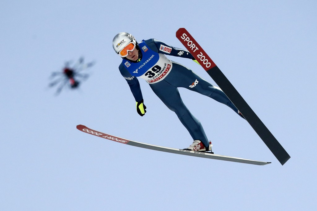 Pole leaps to qualification lead at Holmenkollen-leg of FIS Ski Jumping World Cup