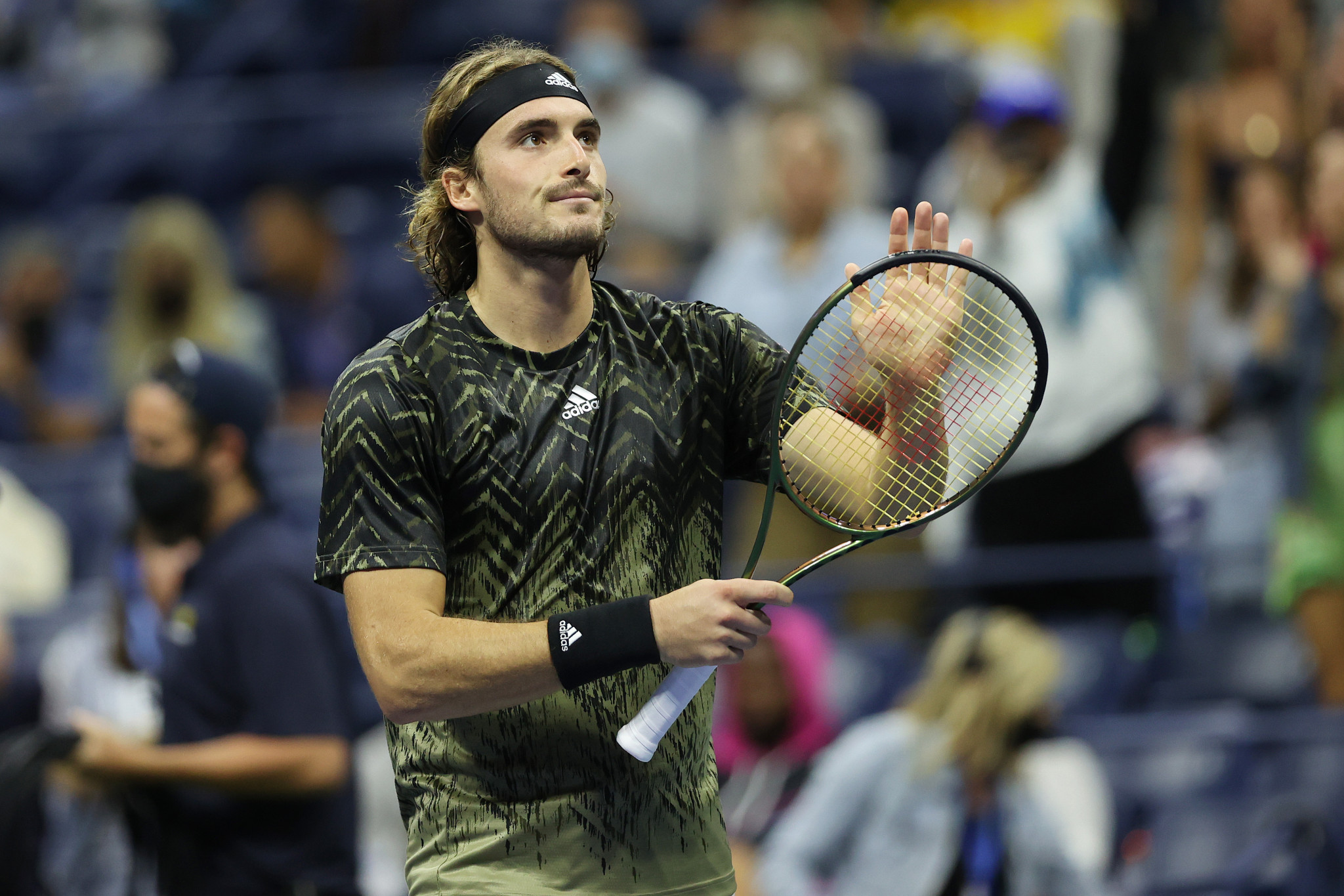 Stefanos Tsitsipas recently said he would not get jabbed unless it became compulsory on the ATP Tour ©Getty Images