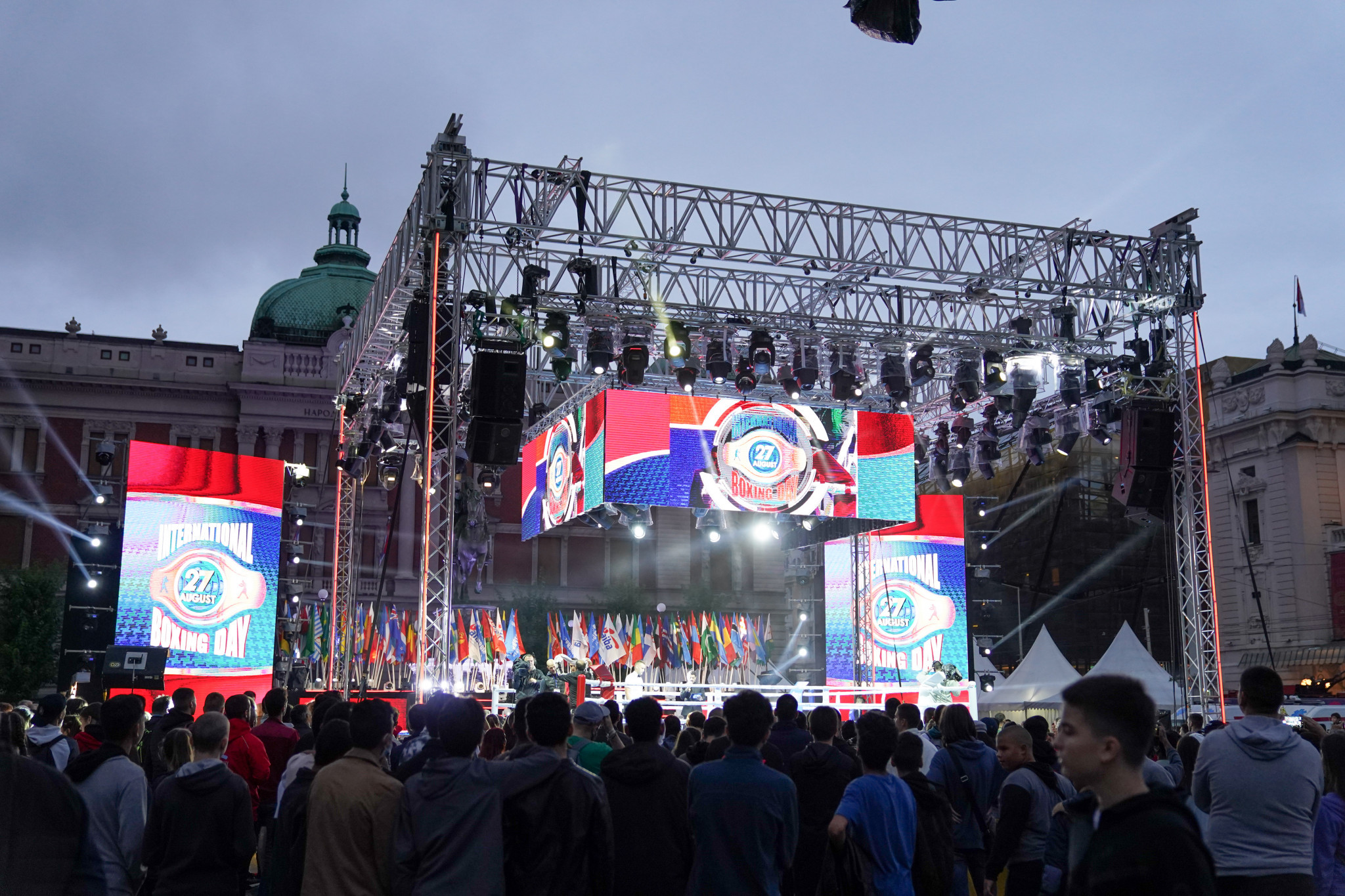 Belgrade hosted a the first International Boxing Day on its new date last Friday ©Serbian Boxing Federation 