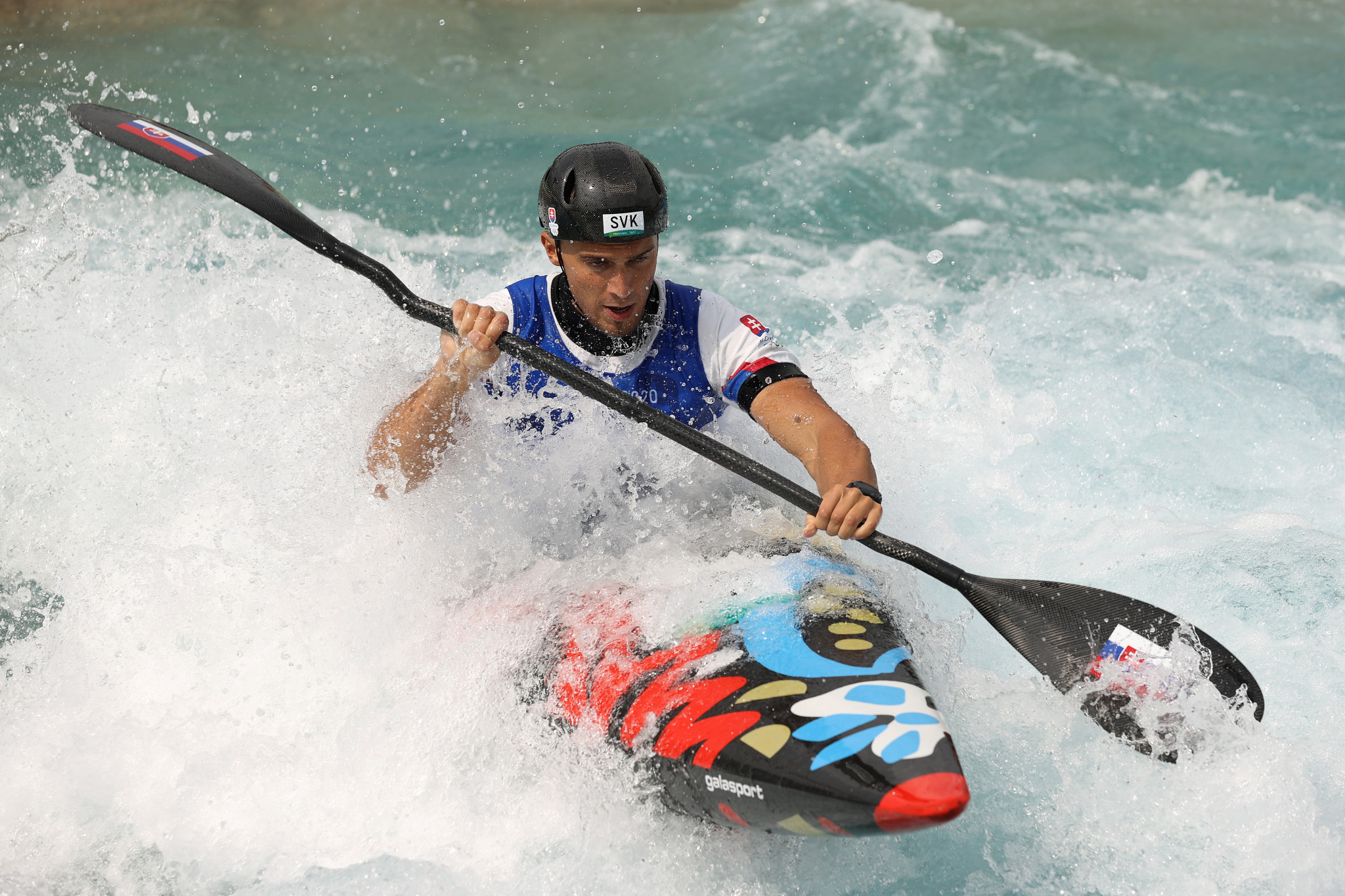 Jakub Grigar will be hoping to build on his Tokyo 2020 silver medal in the 2021 ICF Slalom World Cup in La Seu in Spain ©Getty Images