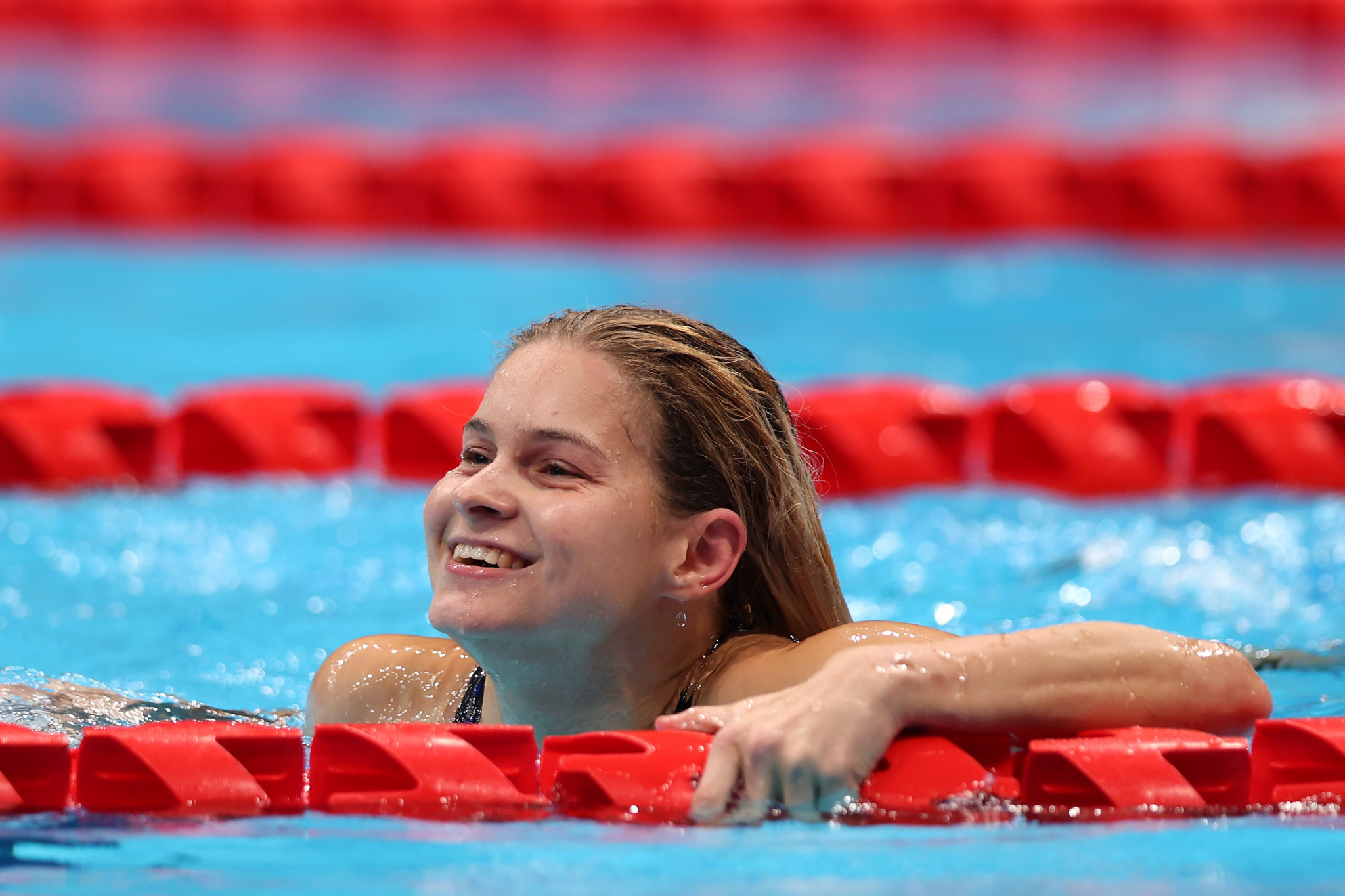 Bianka Pap won the women's S10 100m backstroke for Hungary ©Getty Images