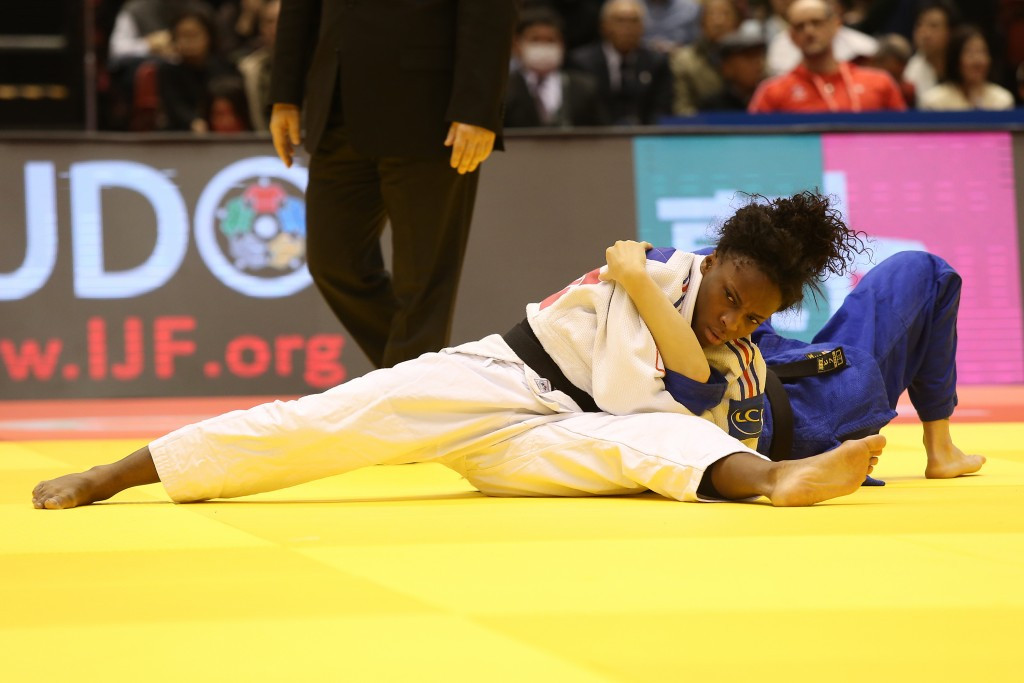France's Priscilla Gneto could face her sister Astride for the first time in international competition in the under 52kg division at the Paris Grand Slam tomorrow ©Getty Images